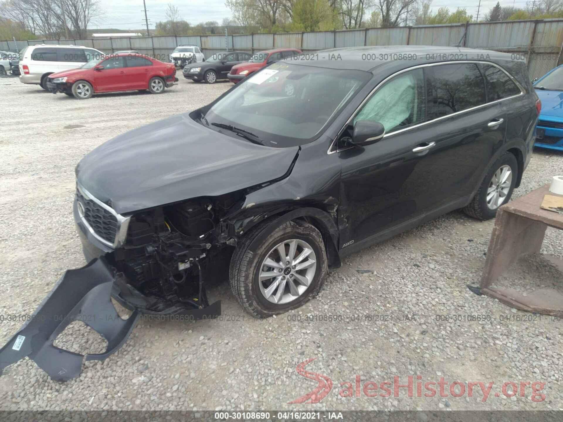 5XYPGDA32LG641238 2020 KIA SORENTO