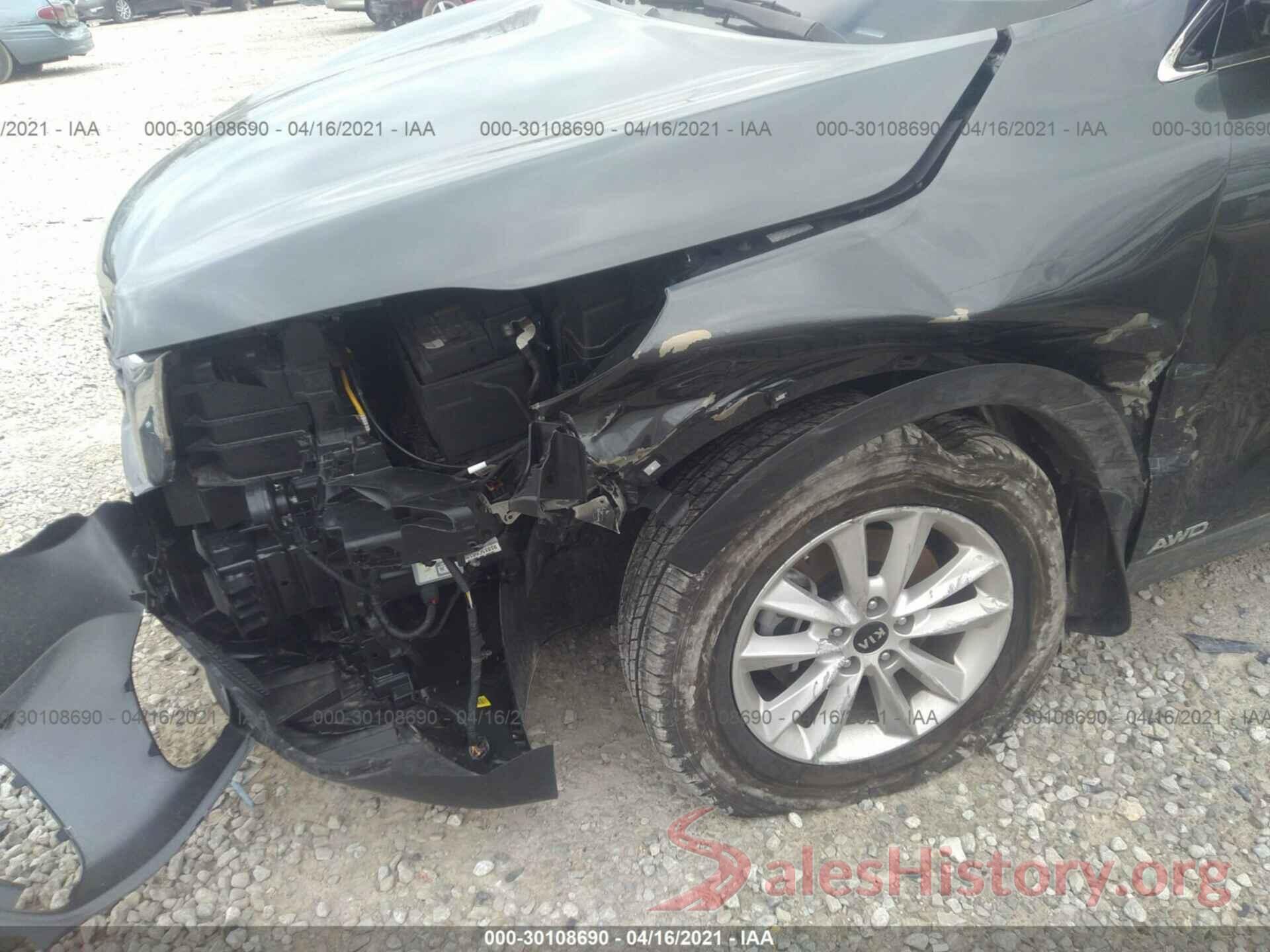 5XYPGDA32LG641238 2020 KIA SORENTO