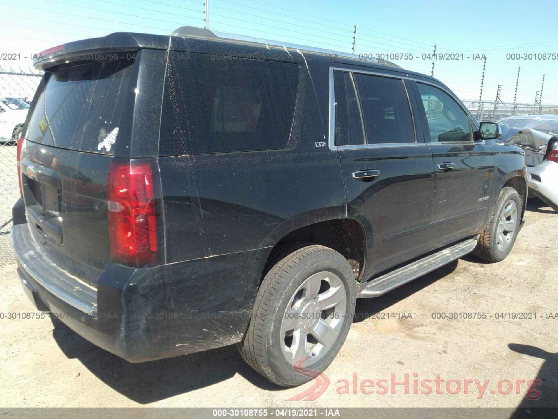 1GNSKCKC1GR456808 2016 CHEVROLET TAHOE