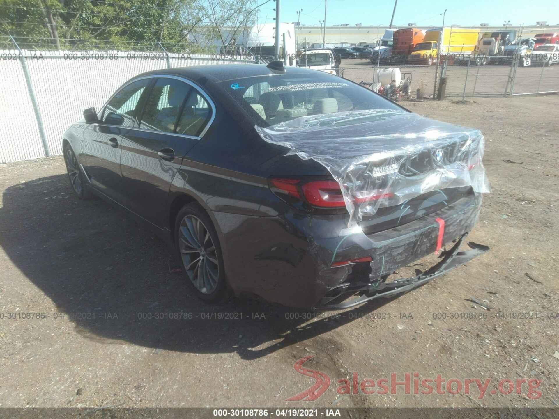 WBA53BH04MCF15164 2021 BMW 5 SERIES