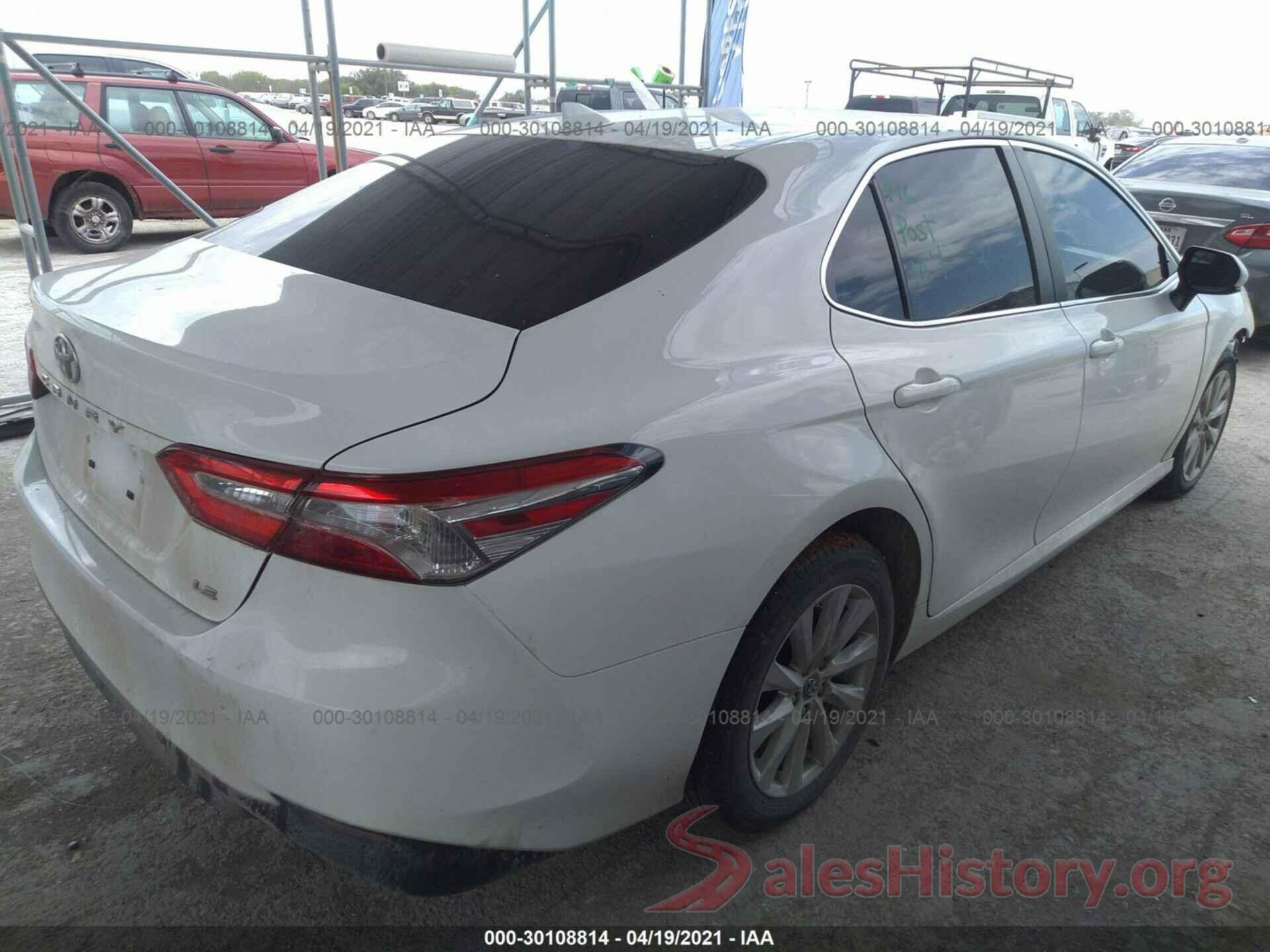 4T1B11HK3KU701284 2019 TOYOTA CAMRY