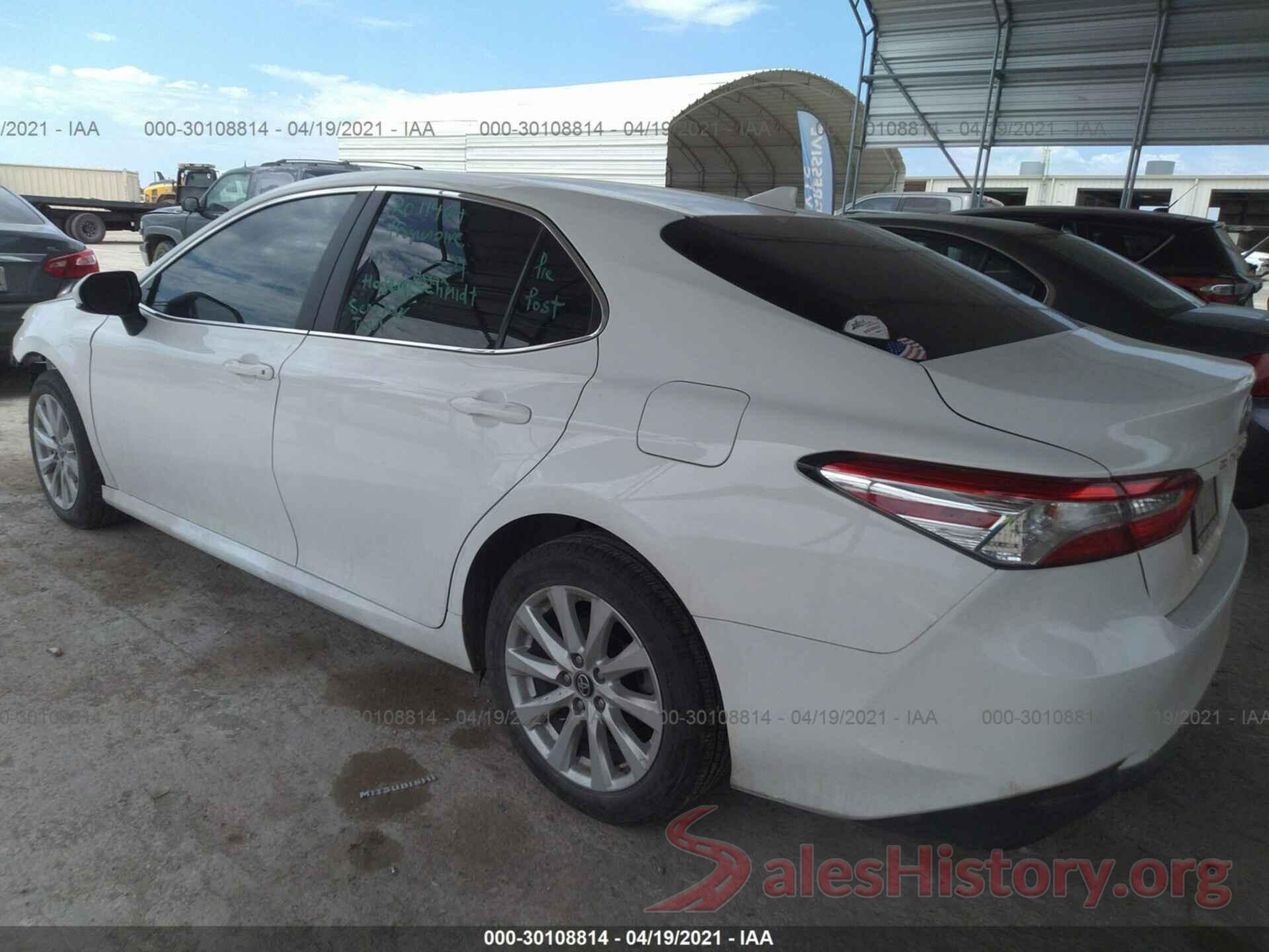 4T1B11HK3KU701284 2019 TOYOTA CAMRY