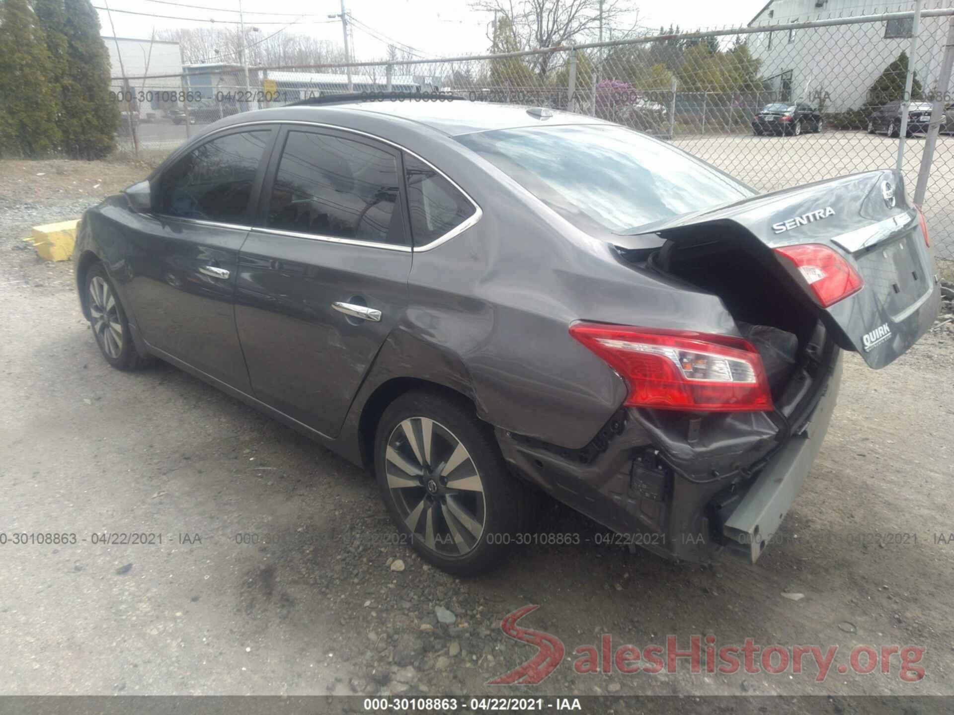 3N1AB7AP0KY292117 2019 NISSAN SENTRA