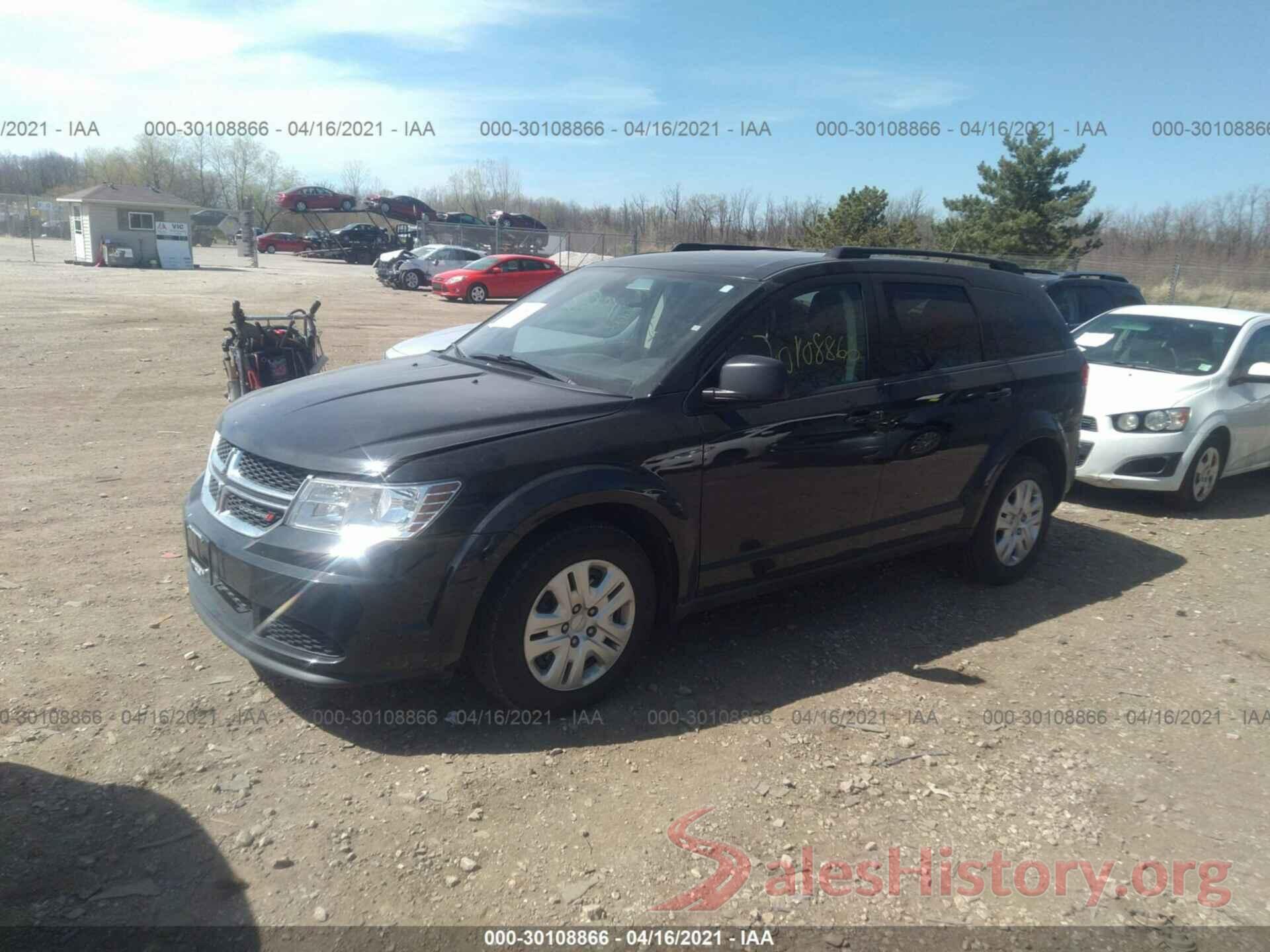 3C4PDCAB7JT384545 2018 DODGE JOURNEY