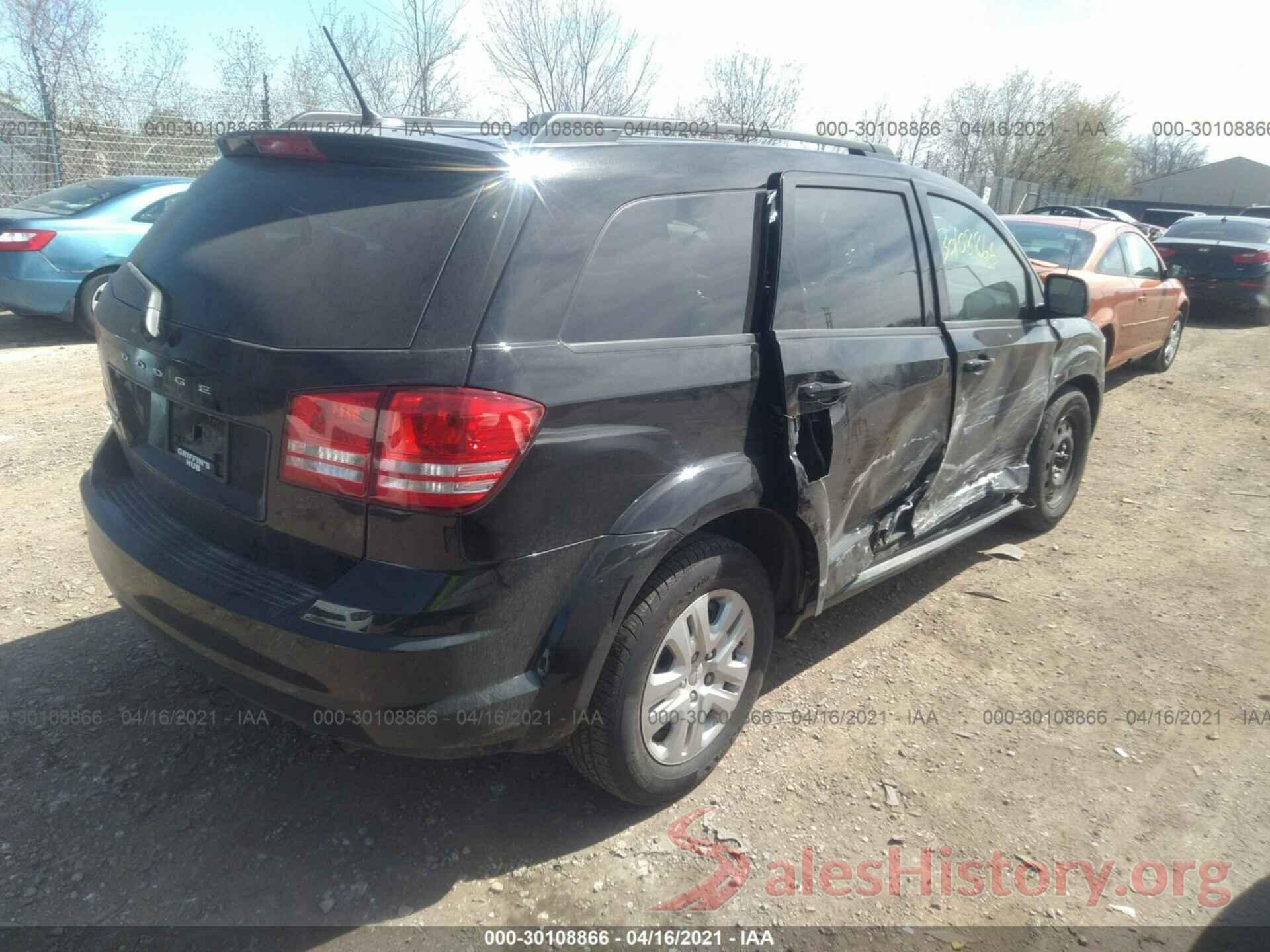 3C4PDCAB7JT384545 2018 DODGE JOURNEY