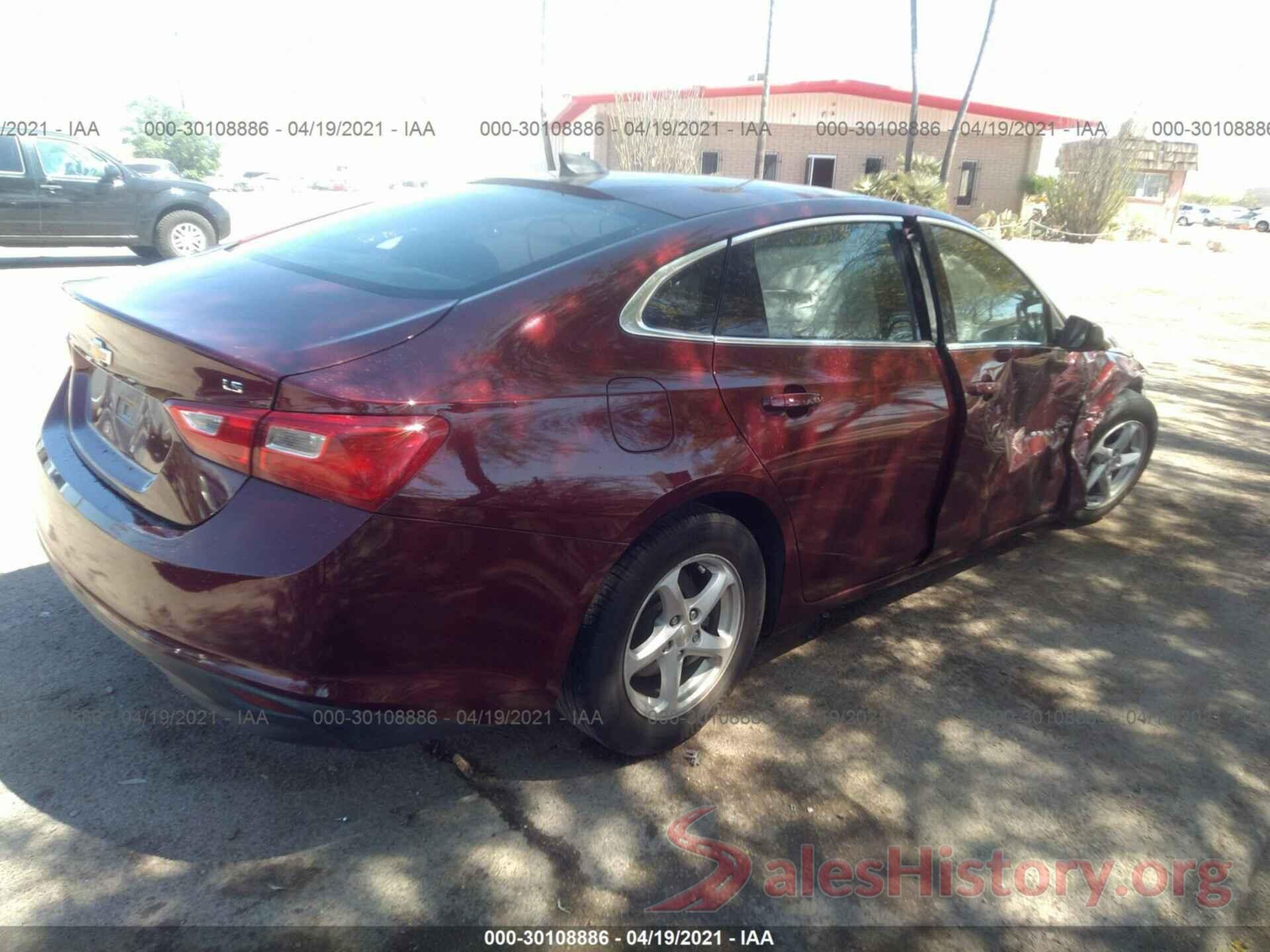 1G1ZB5ST8GF292874 2016 CHEVROLET MALIBU