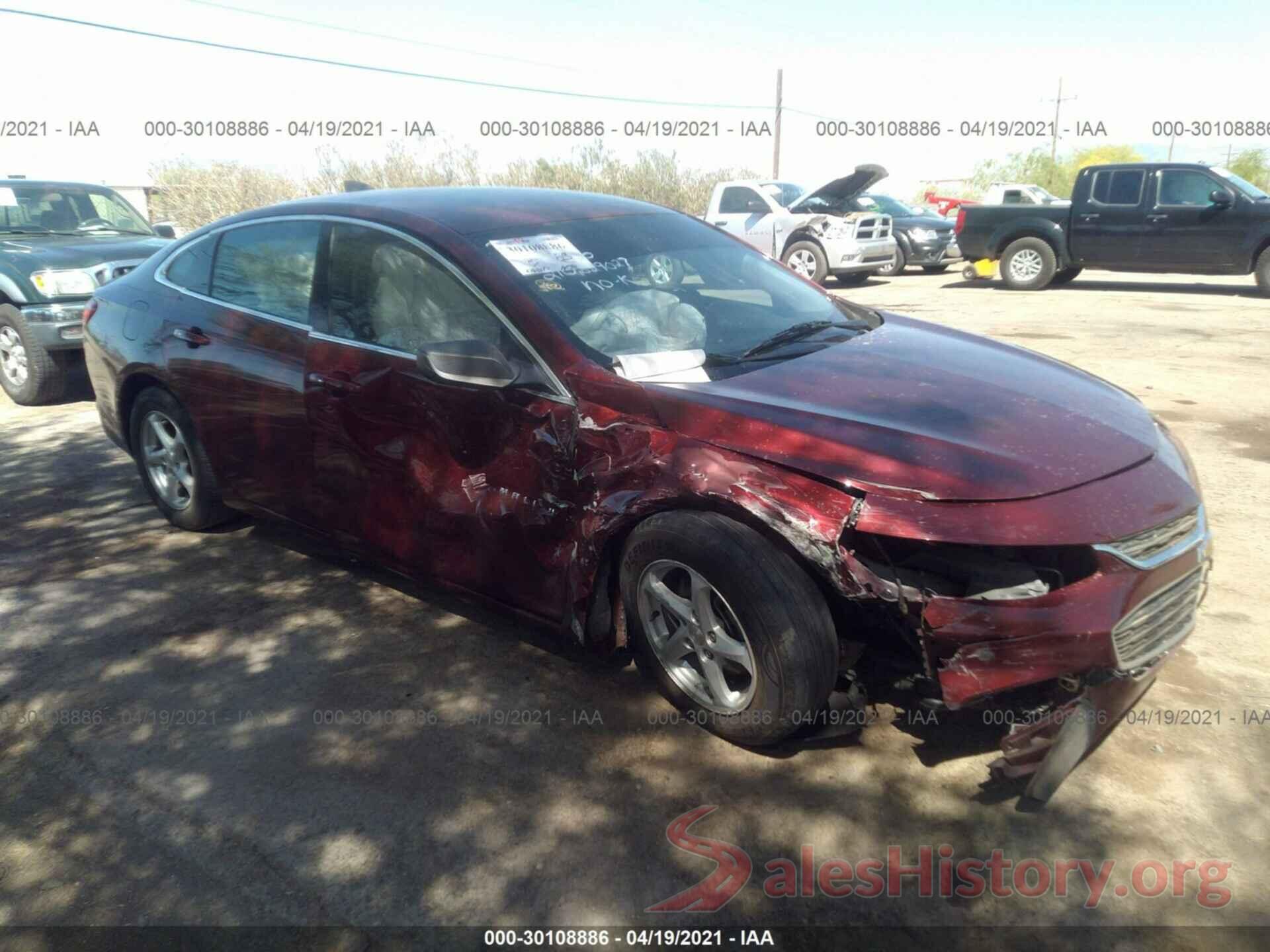 1G1ZB5ST8GF292874 2016 CHEVROLET MALIBU