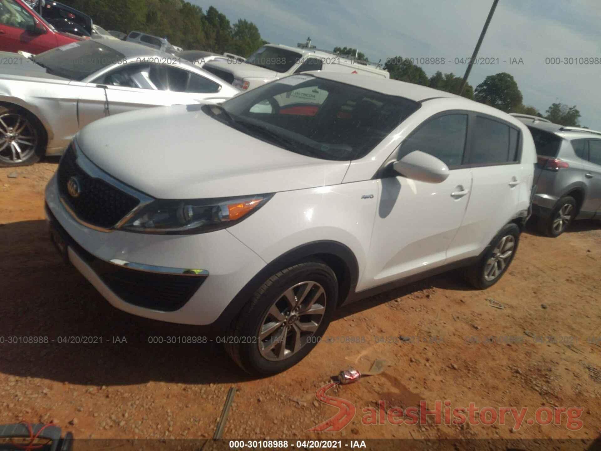 KNDPBCAC9G7834322 2016 KIA SPORTAGE