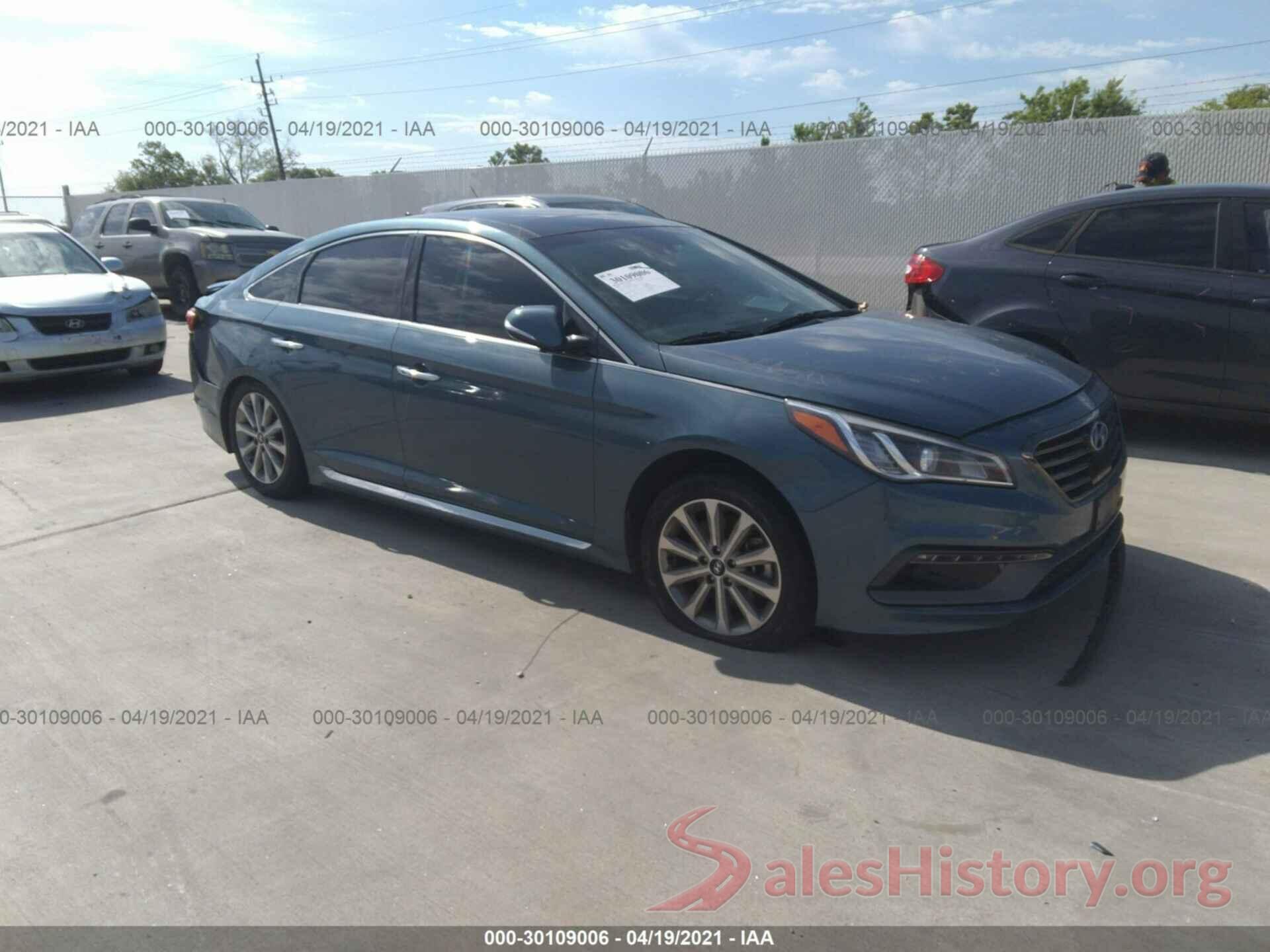 5NPE34AFXGH433961 2016 HYUNDAI SONATA