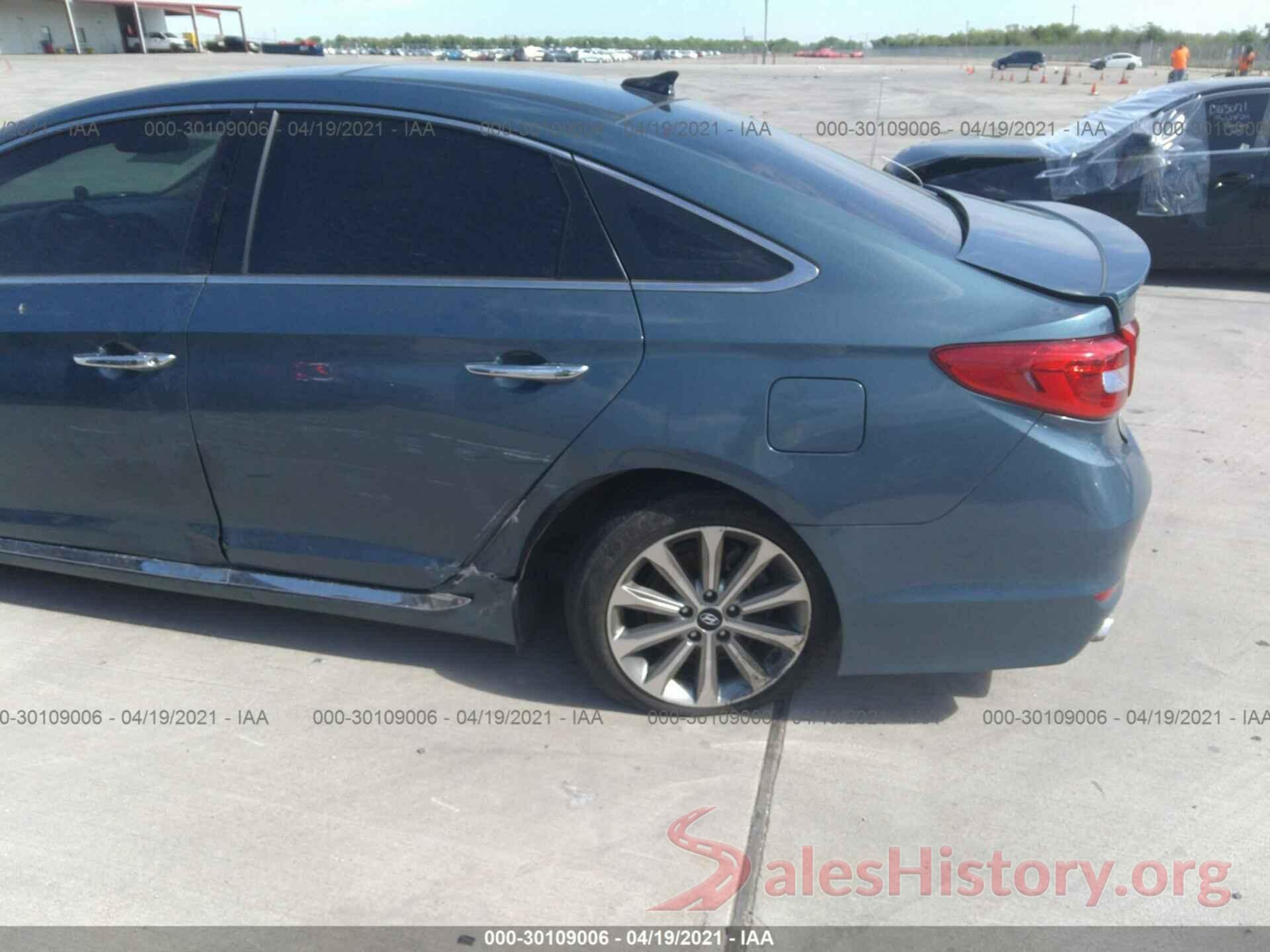 5NPE34AFXGH433961 2016 HYUNDAI SONATA