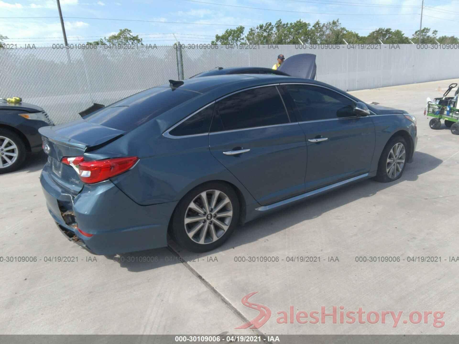 5NPE34AFXGH433961 2016 HYUNDAI SONATA