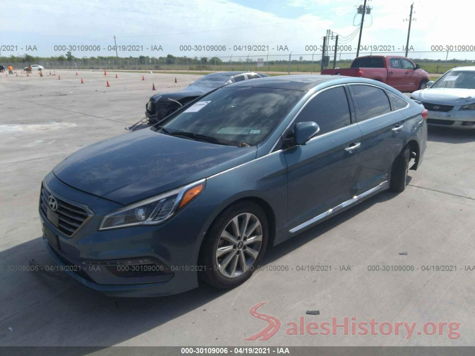 5NPE34AFXGH433961 2016 HYUNDAI SONATA