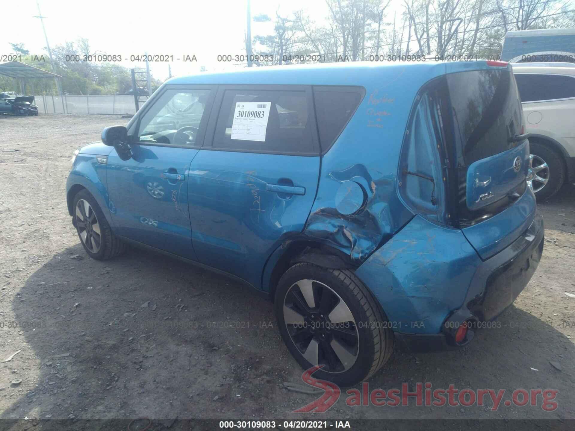 KNDJP3A52G7298709 2016 KIA SOUL