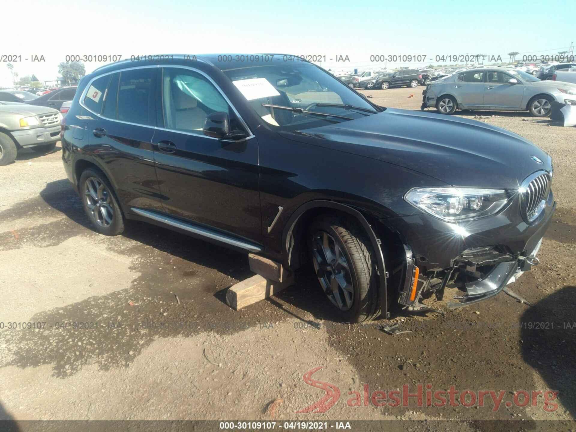 5UXTY3C05M9F71750 2021 BMW X3