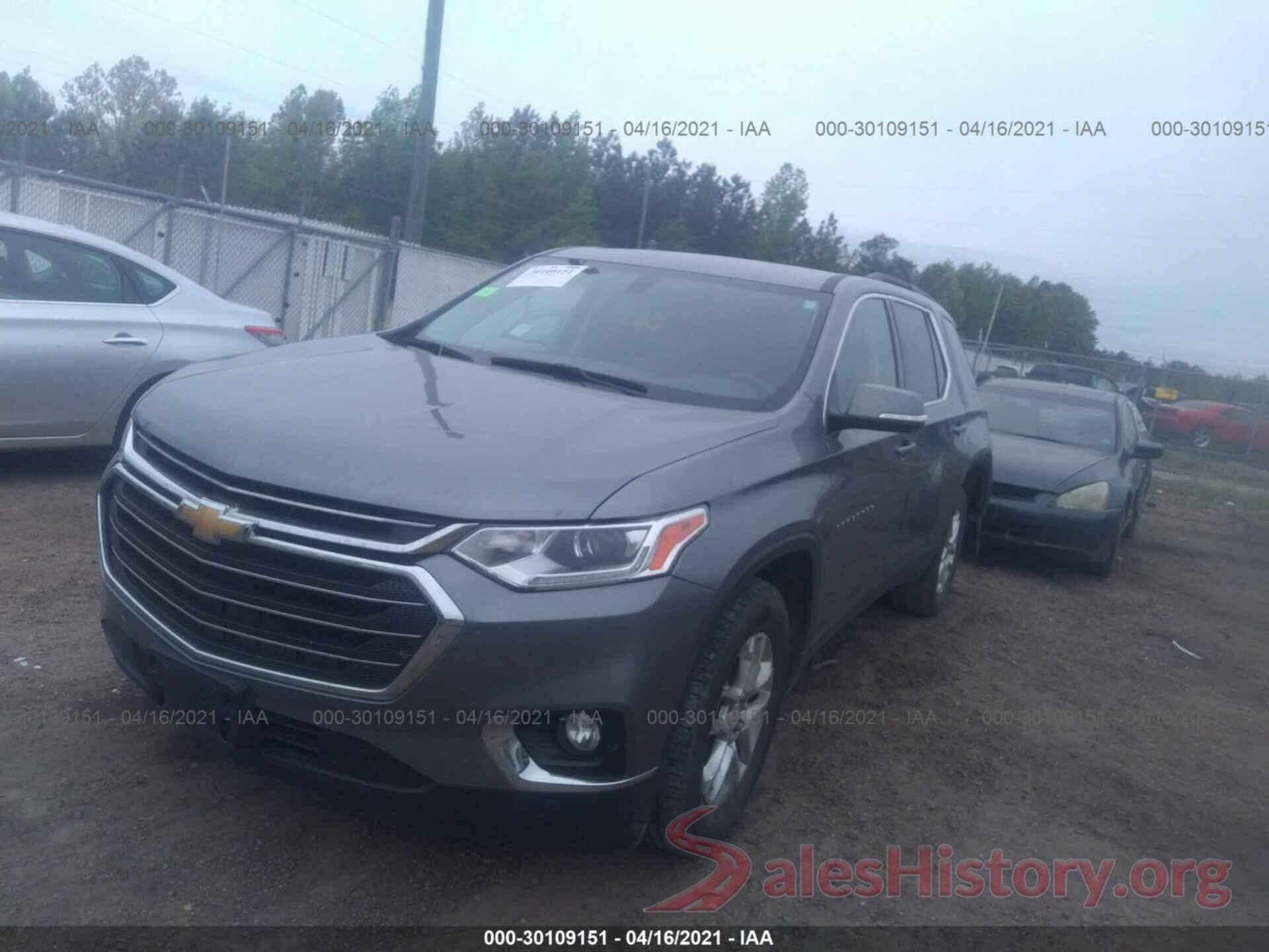 1GNERGKW8KJ279031 2019 CHEVROLET TRAVERSE