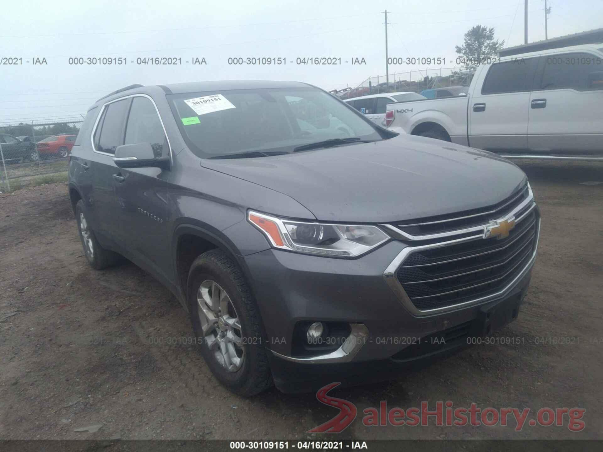 1GNERGKW8KJ279031 2019 CHEVROLET TRAVERSE