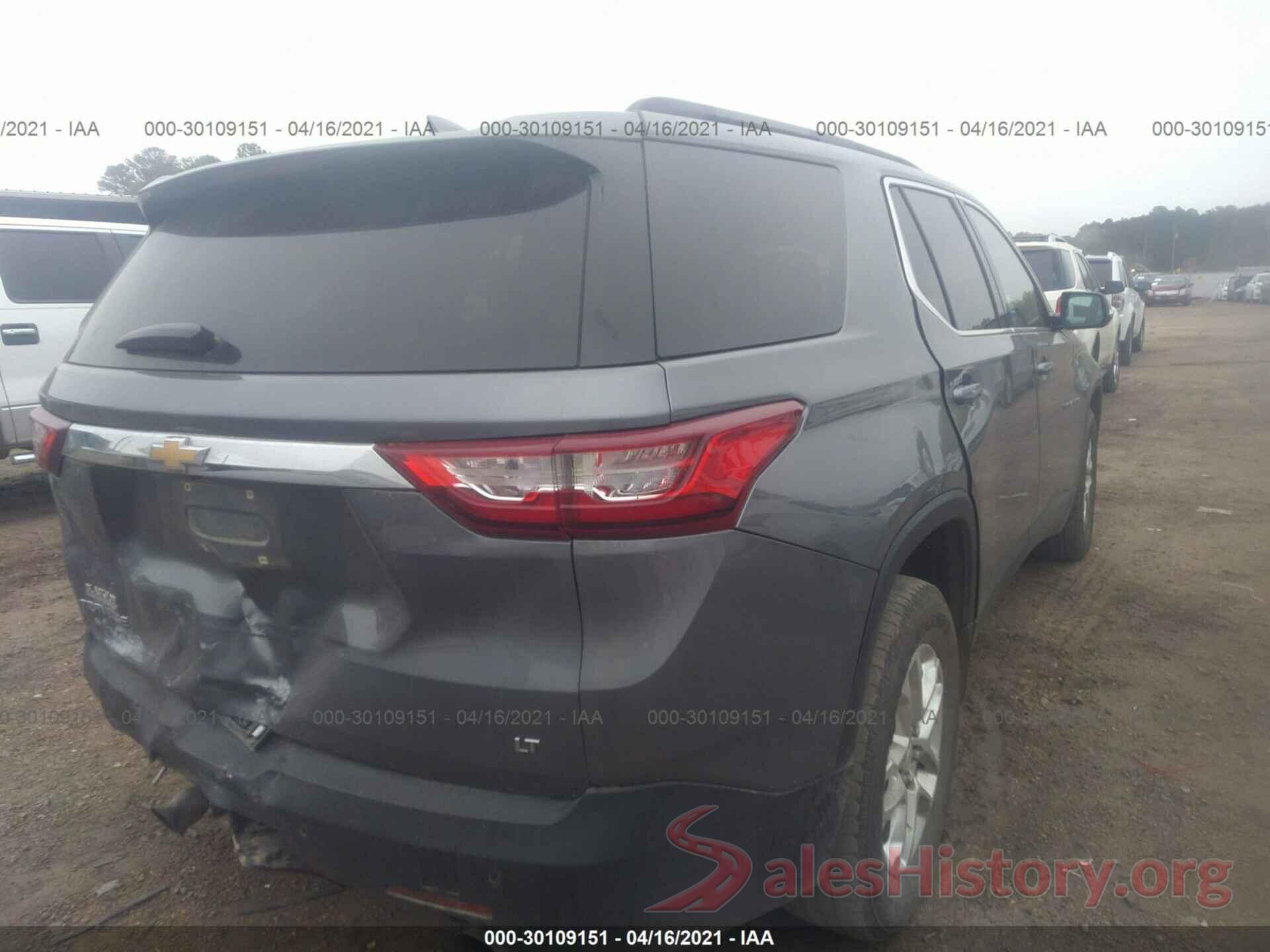 1GNERGKW8KJ279031 2019 CHEVROLET TRAVERSE