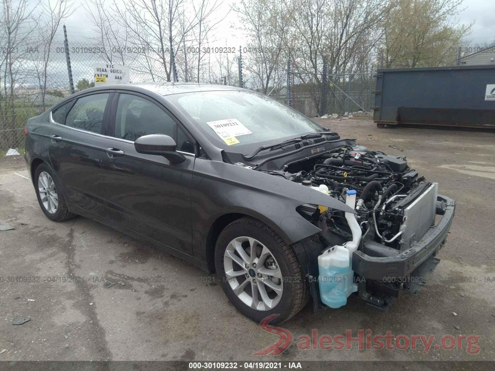 3FA6P0HD0LR259899 2020 FORD FUSION