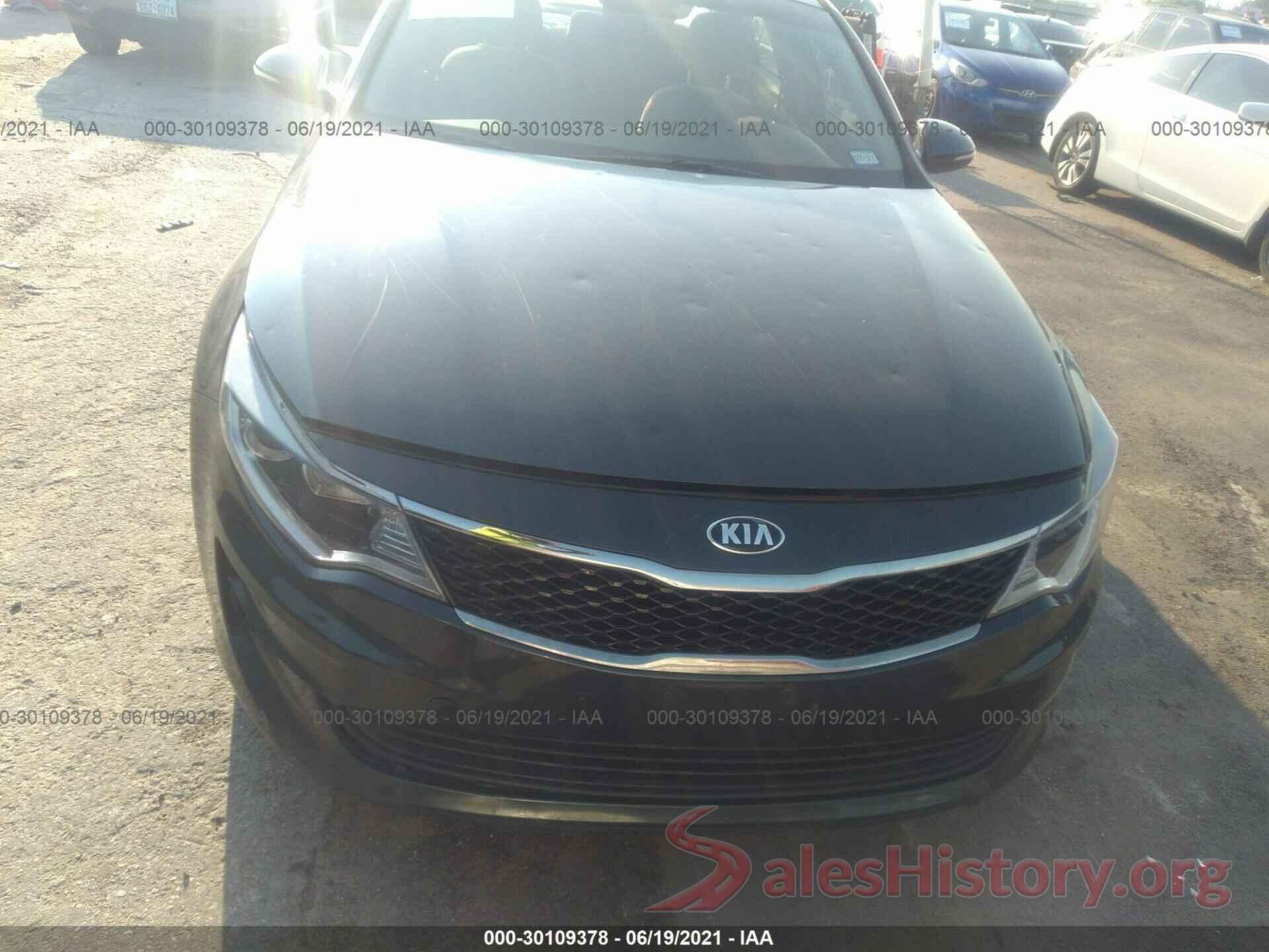 KNAGT4L39G5074546 2016 KIA OPTIMA