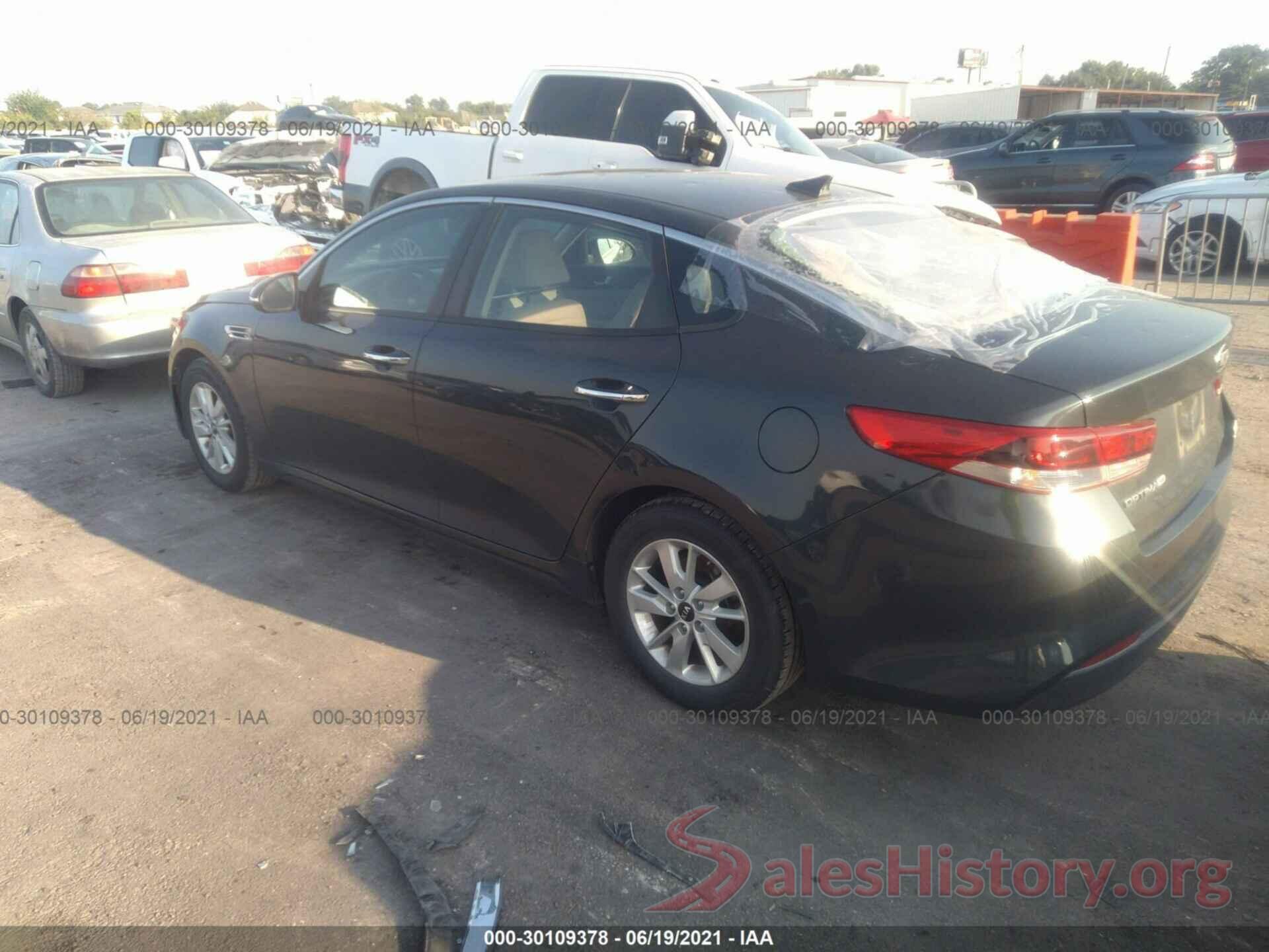 KNAGT4L39G5074546 2016 KIA OPTIMA