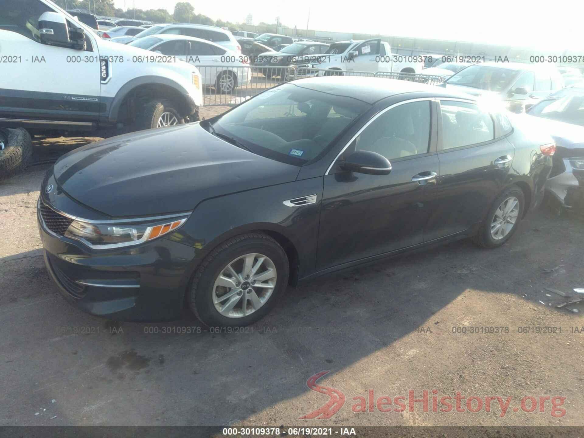 KNAGT4L39G5074546 2016 KIA OPTIMA