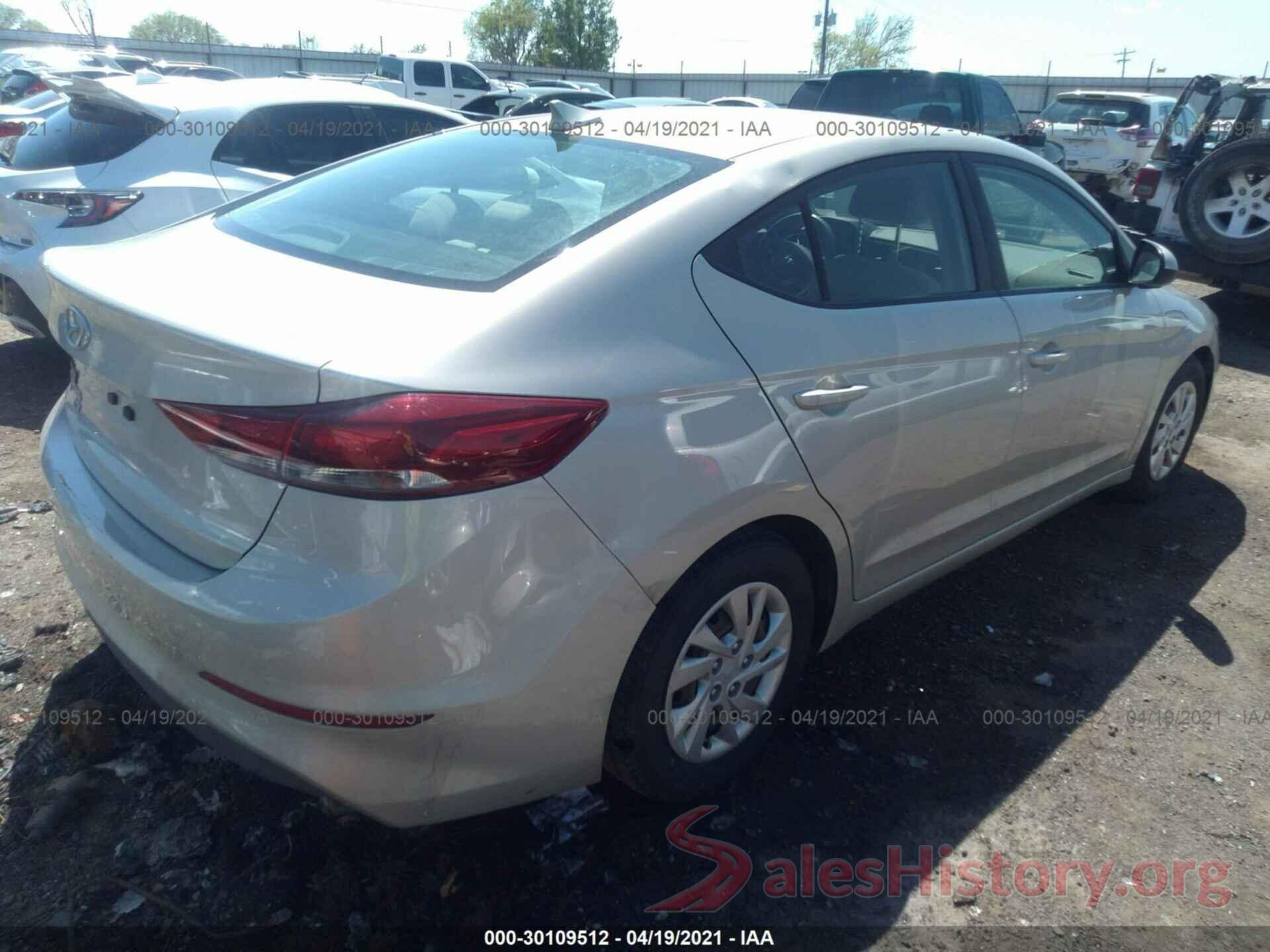 5NPD74LF4HH111573 2017 HYUNDAI ELANTRA