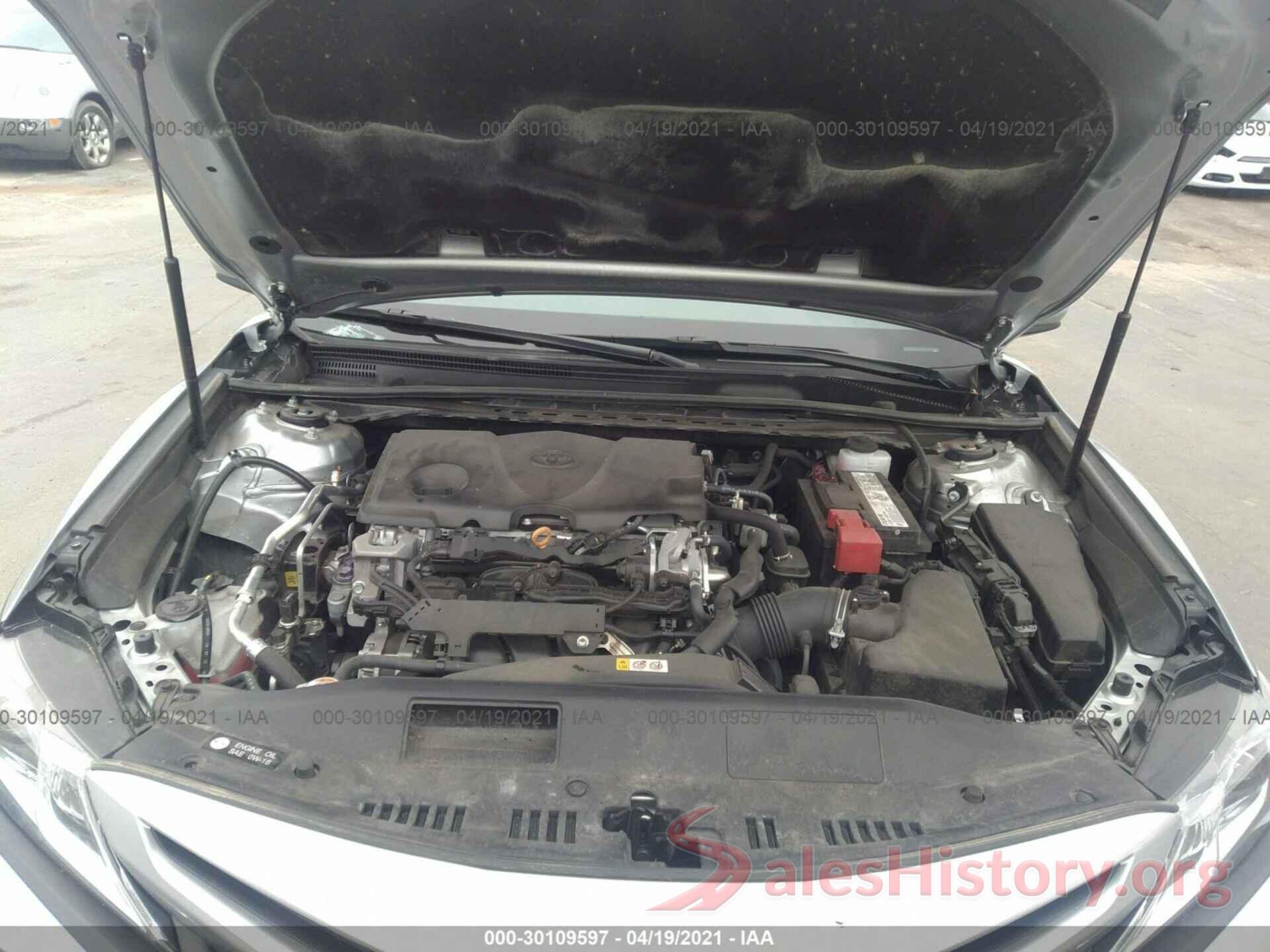 4T1B11HK1KU743839 2019 TOYOTA CAMRY