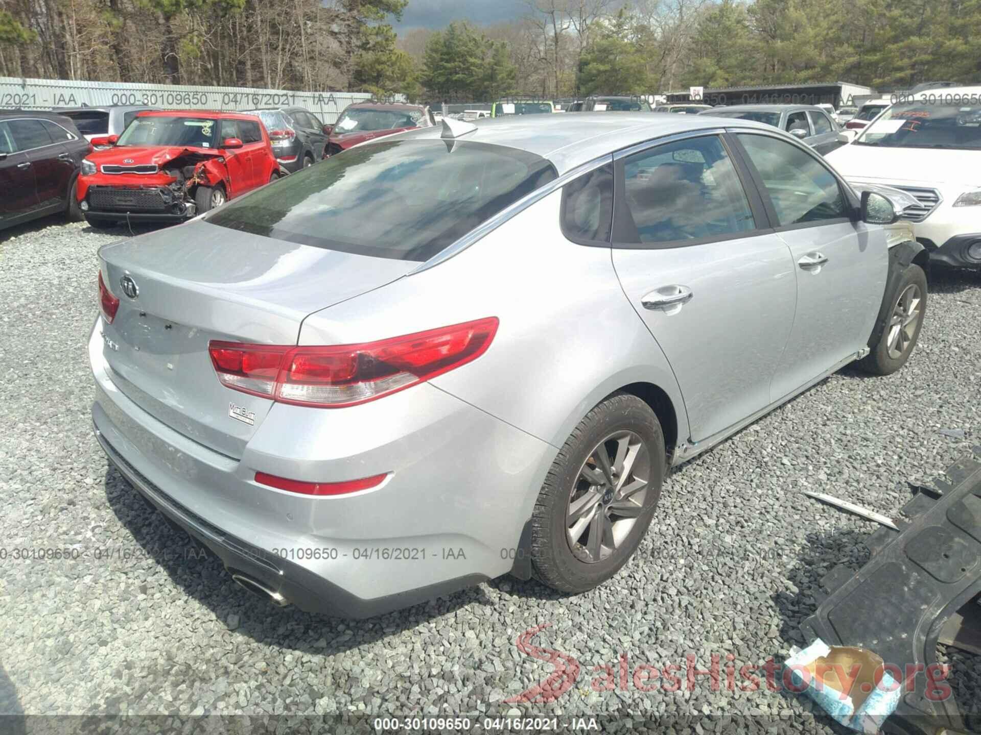 5XXGT4L37LG421185 2020 KIA OPTIMA