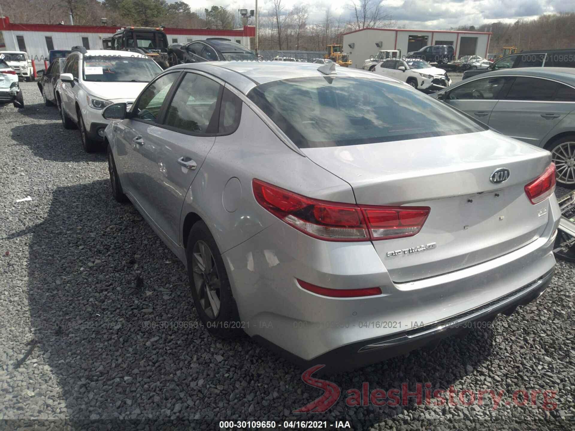 5XXGT4L37LG421185 2020 KIA OPTIMA