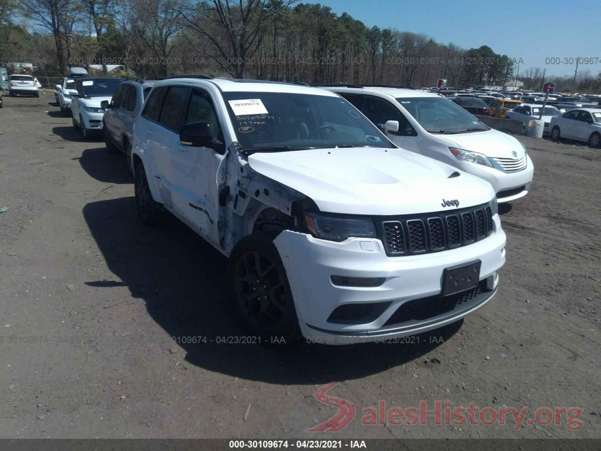 1C4RJFBG2KC618679 2019 JEEP GRAND CHEROKEE