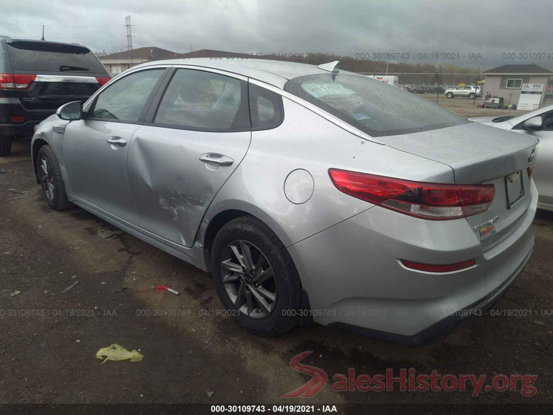 5XXGT4L33KG324970 2019 KIA OPTIMA