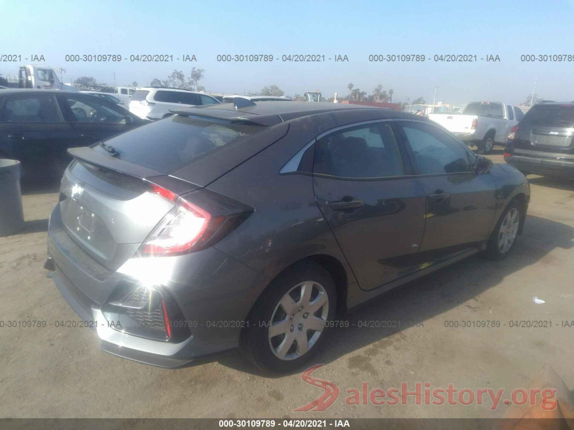 SHHFK7H67LU400311 2020 HONDA CIVIC HATCHBACK