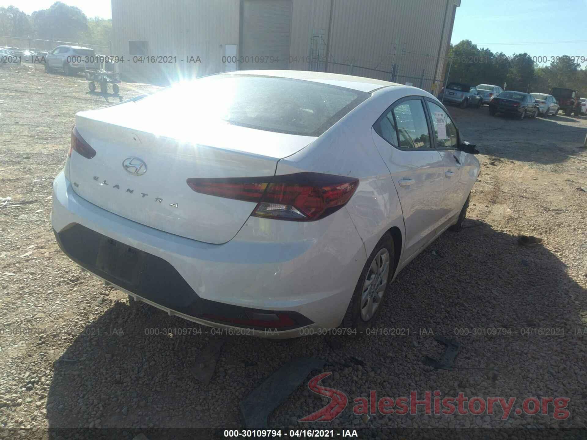 5NPD74LF1KH488465 2019 HYUNDAI ELANTRA