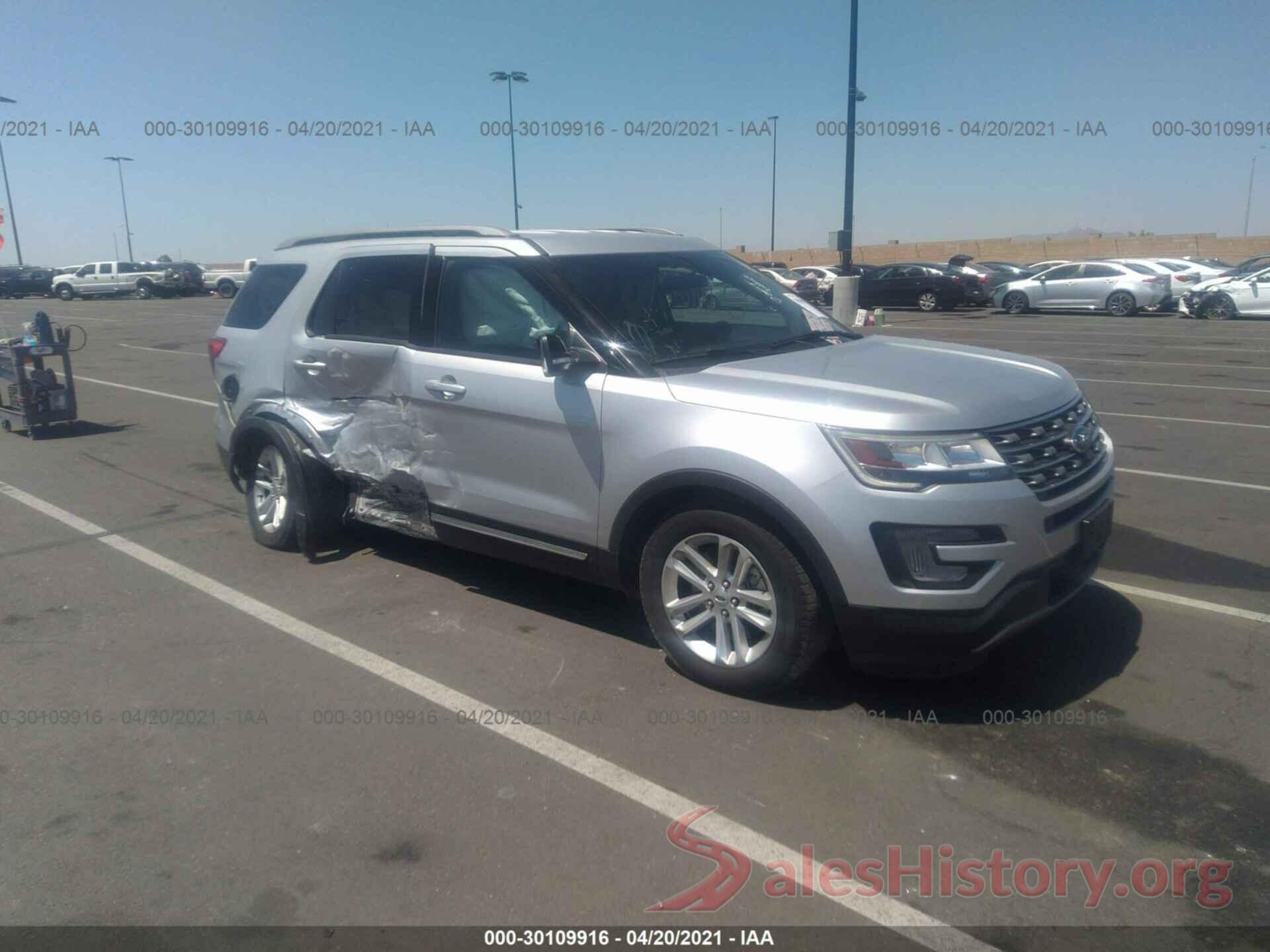 1FM5K7D81HGD42631 2017 FORD EXPLORER