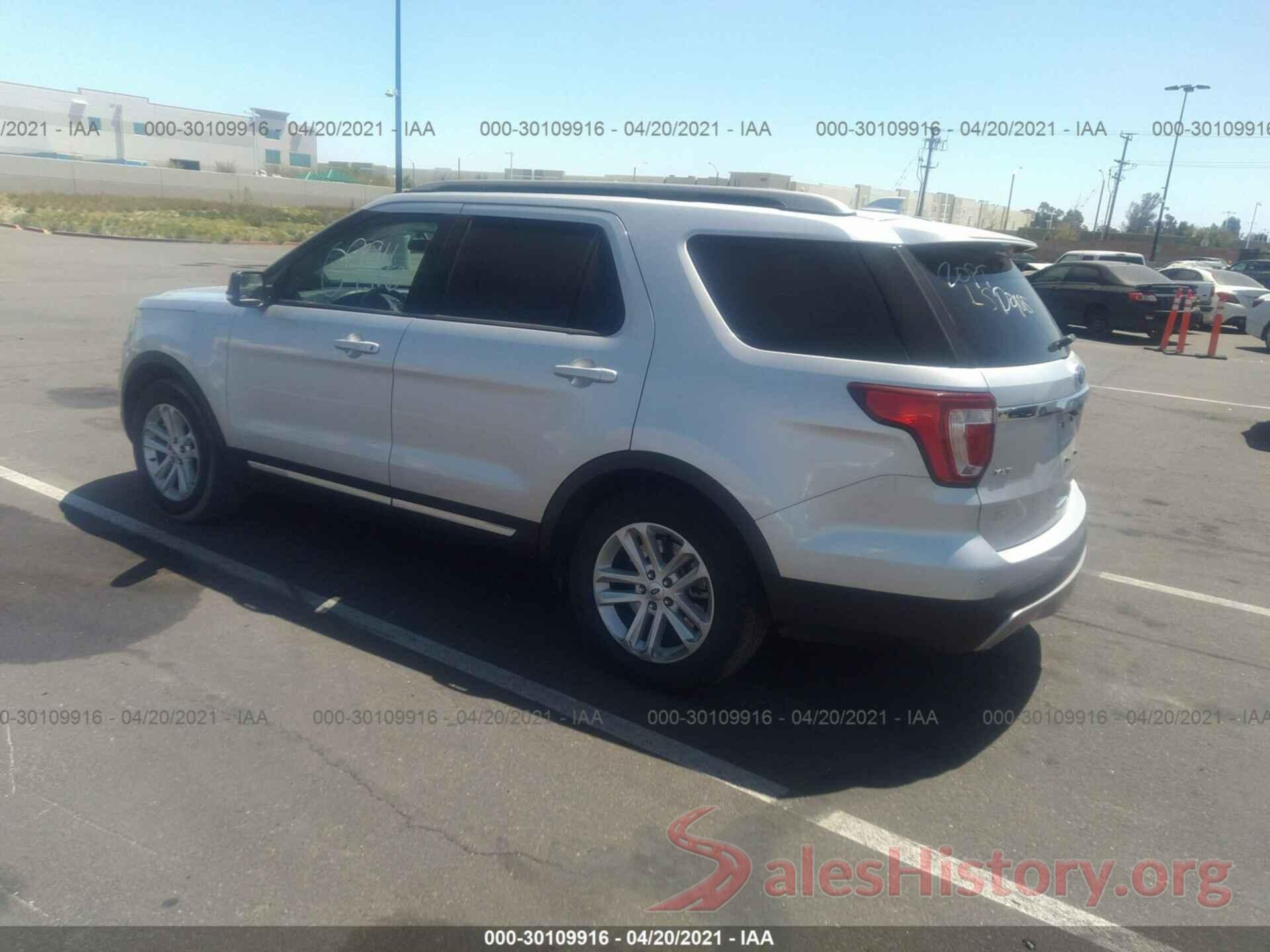 1FM5K7D81HGD42631 2017 FORD EXPLORER