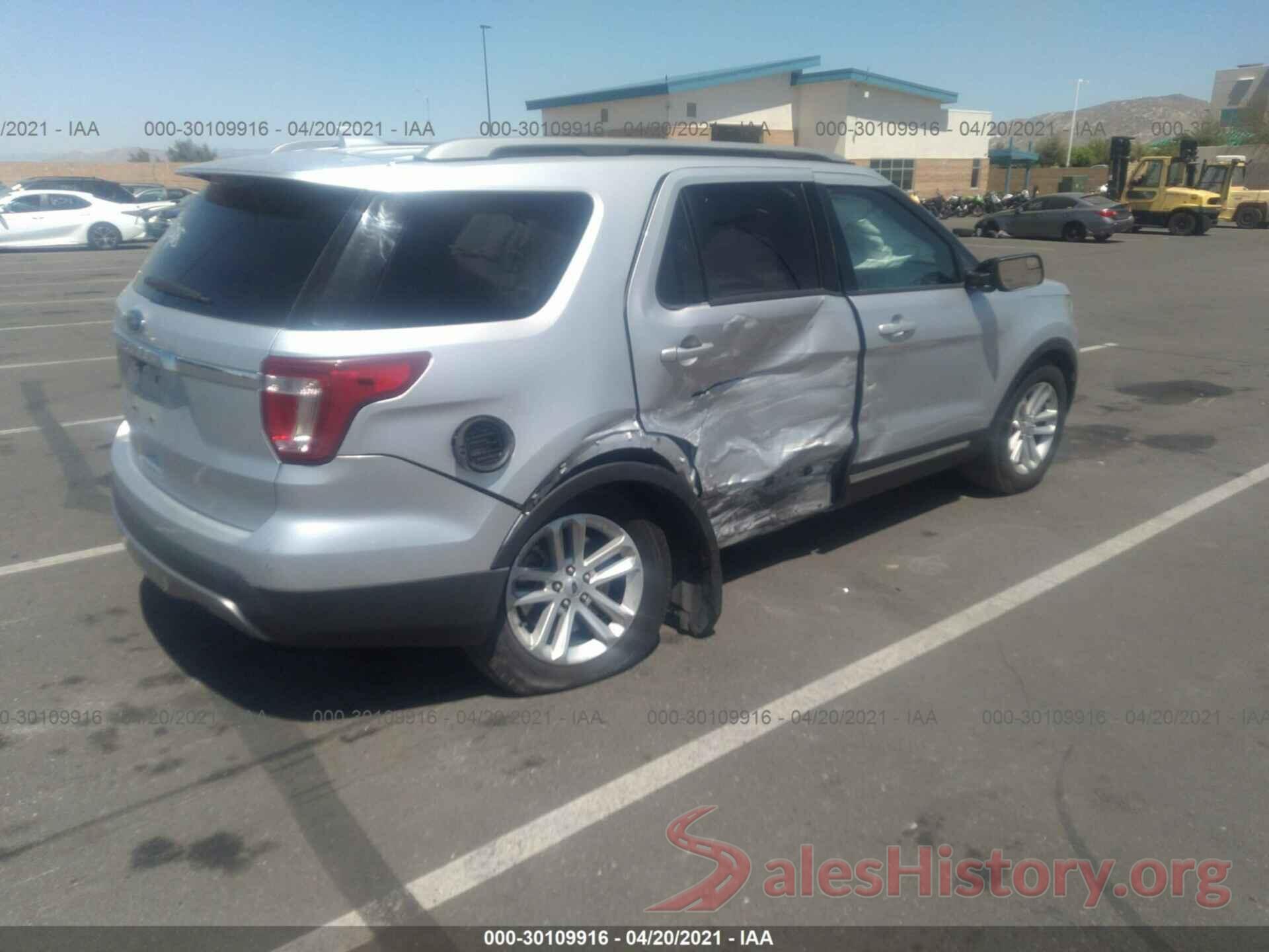 1FM5K7D81HGD42631 2017 FORD EXPLORER