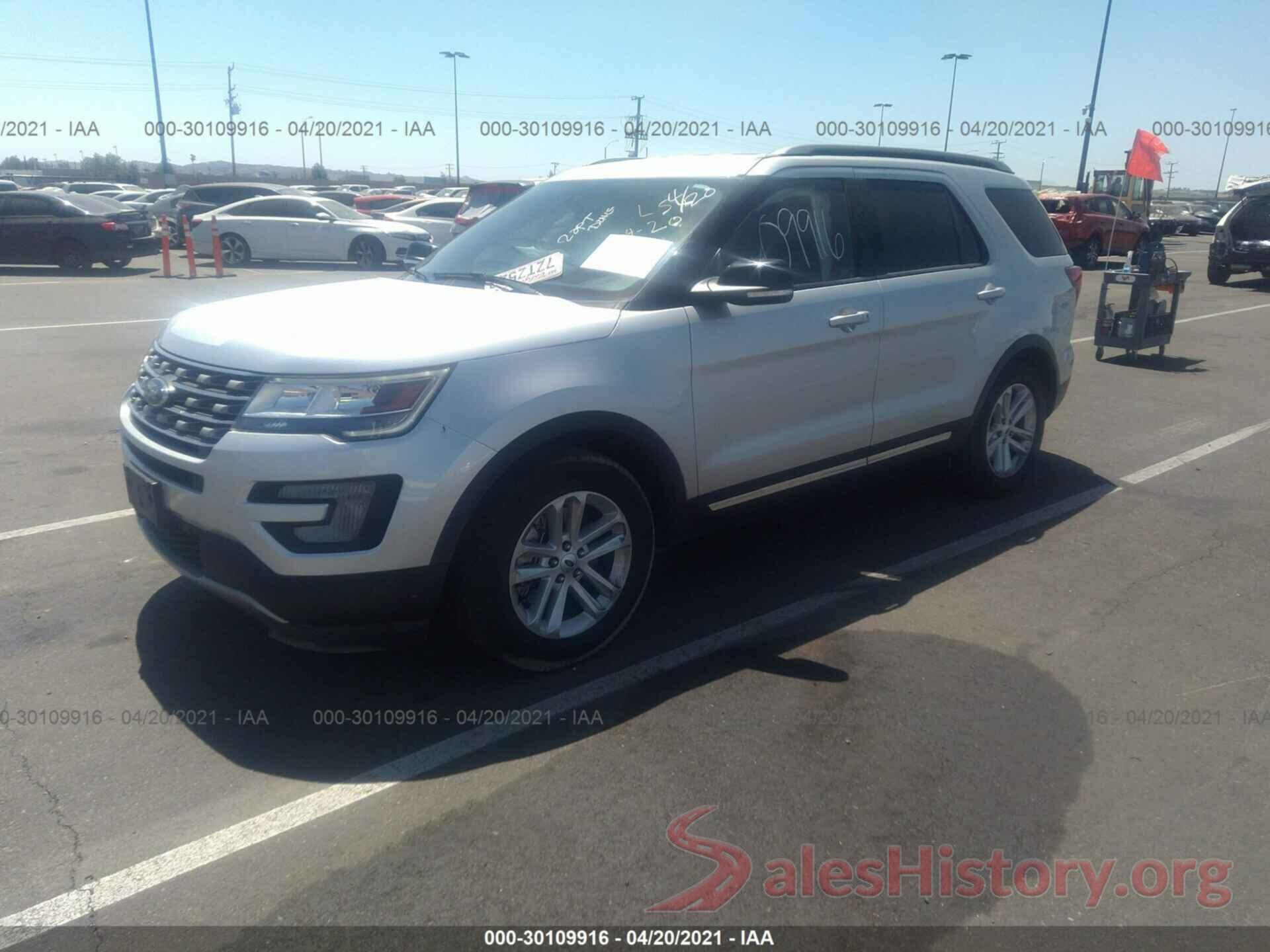 1FM5K7D81HGD42631 2017 FORD EXPLORER