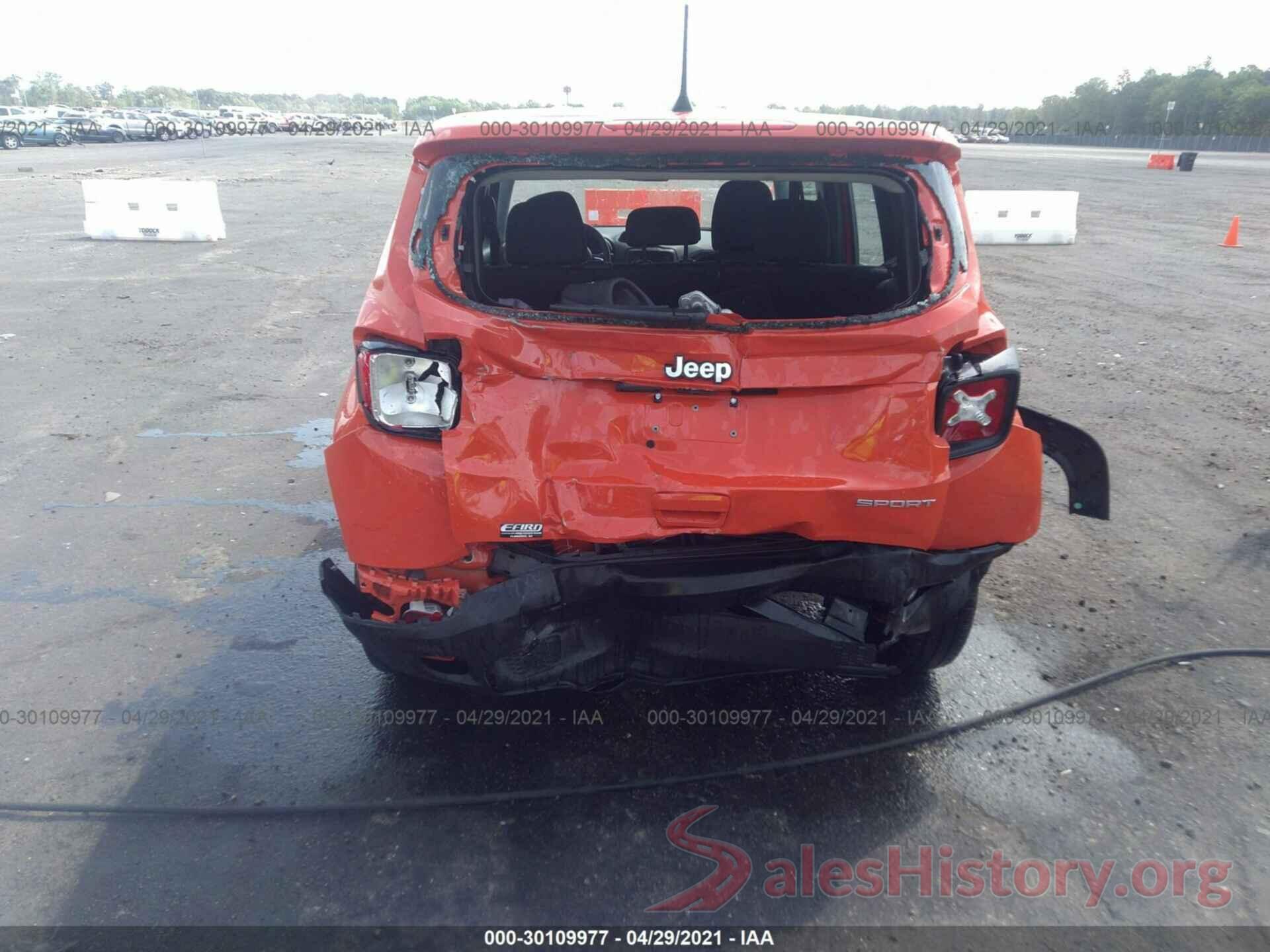 ZACNJAAB9LPM05732 2020 JEEP RENEGADE