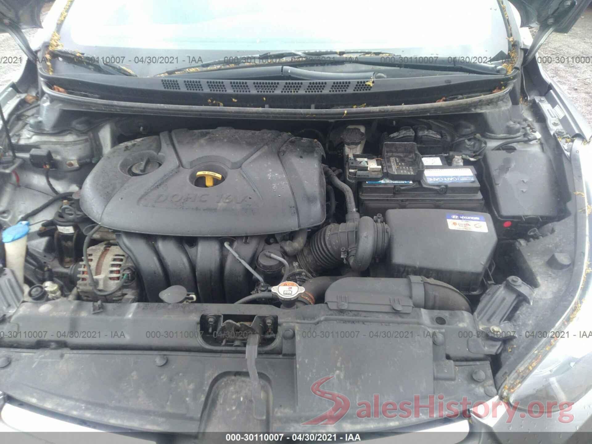 KMHDH4AE1GU532805 2016 HYUNDAI ELANTRA