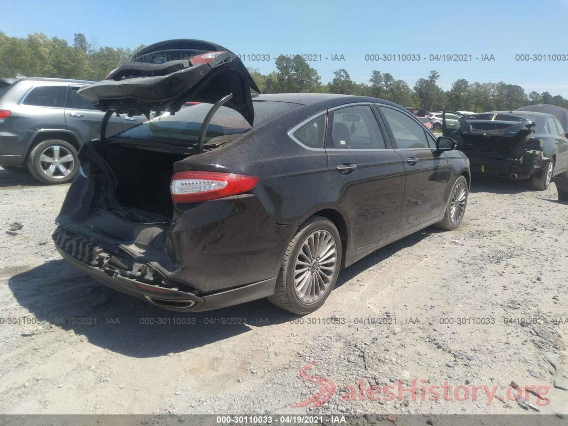 3FA6P0K94GR343850 2016 FORD FUSION