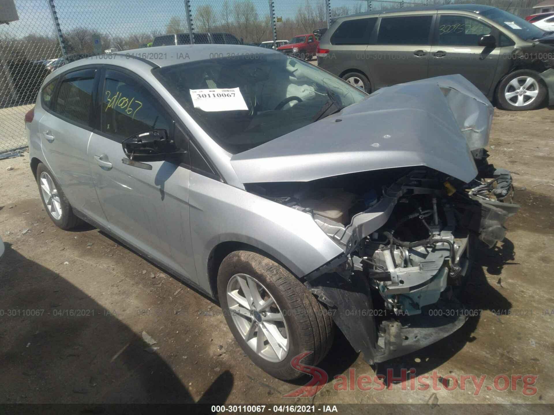 1FADP3K29HL254304 2017 FORD FOCUS