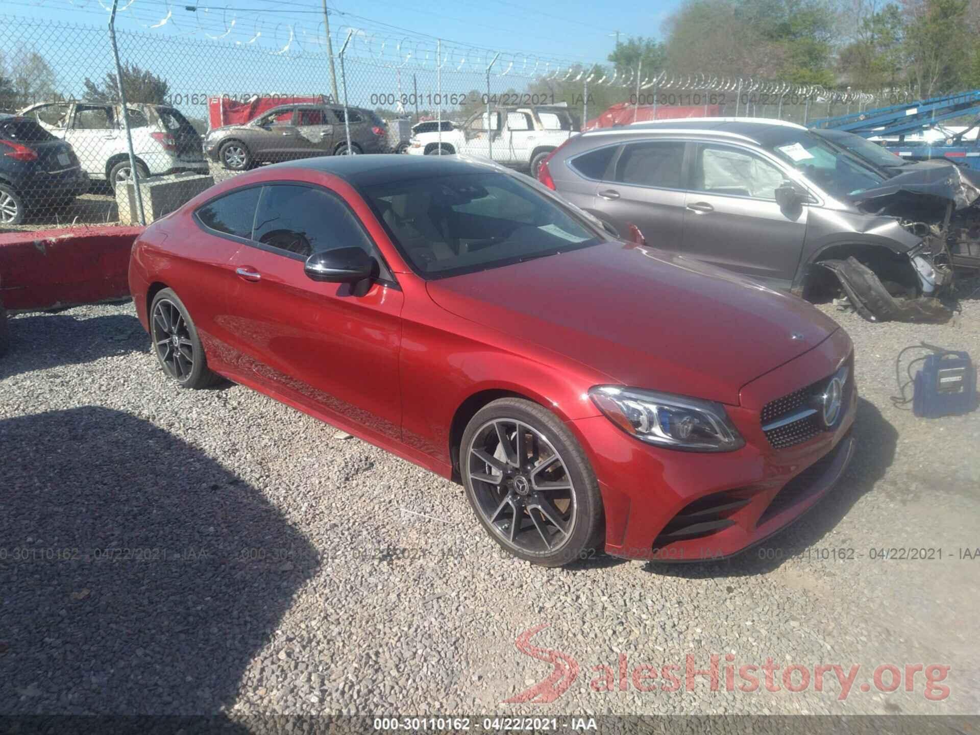 WDDWJ8EB9KF870884 2019 MERCEDES-BENZ C-CLASS