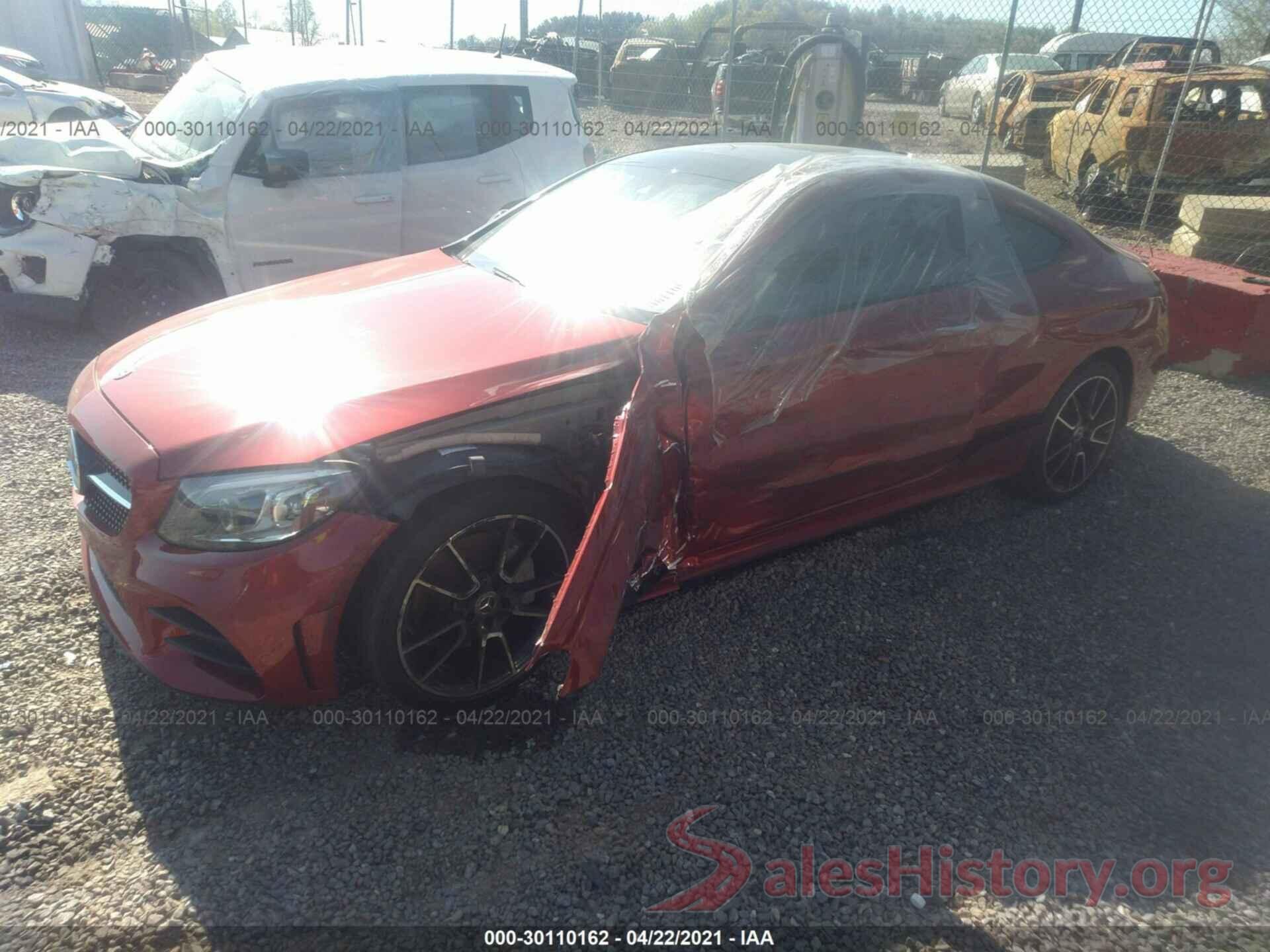 WDDWJ8EB9KF870884 2019 MERCEDES-BENZ C-CLASS