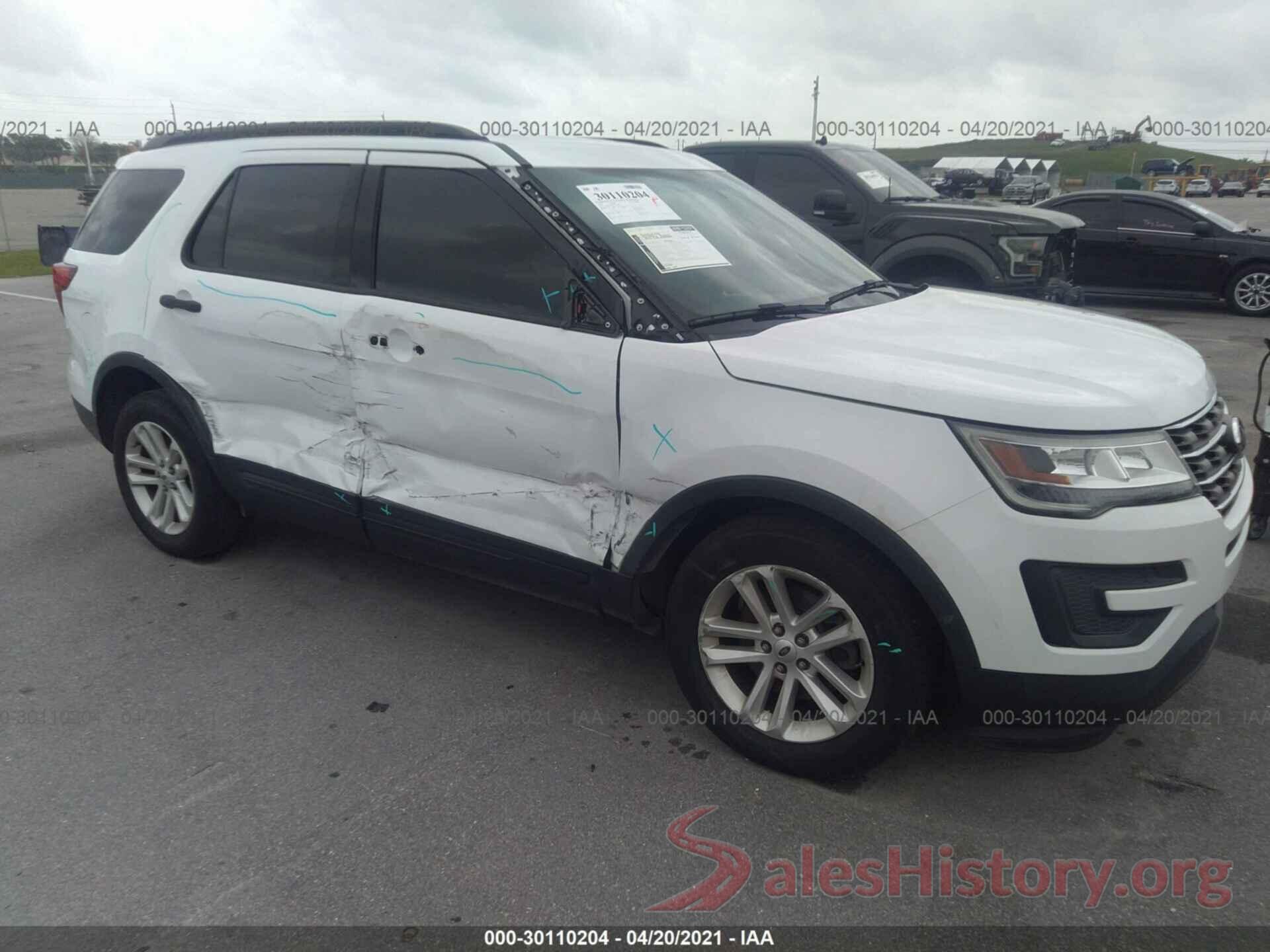 1FM5K7B84GGA12497 2016 FORD EXPLORER