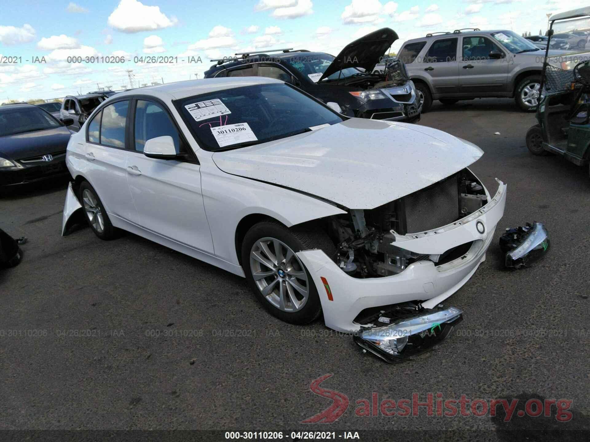 WBA8E5G39HNU42742 2017 BMW 3 SERIES