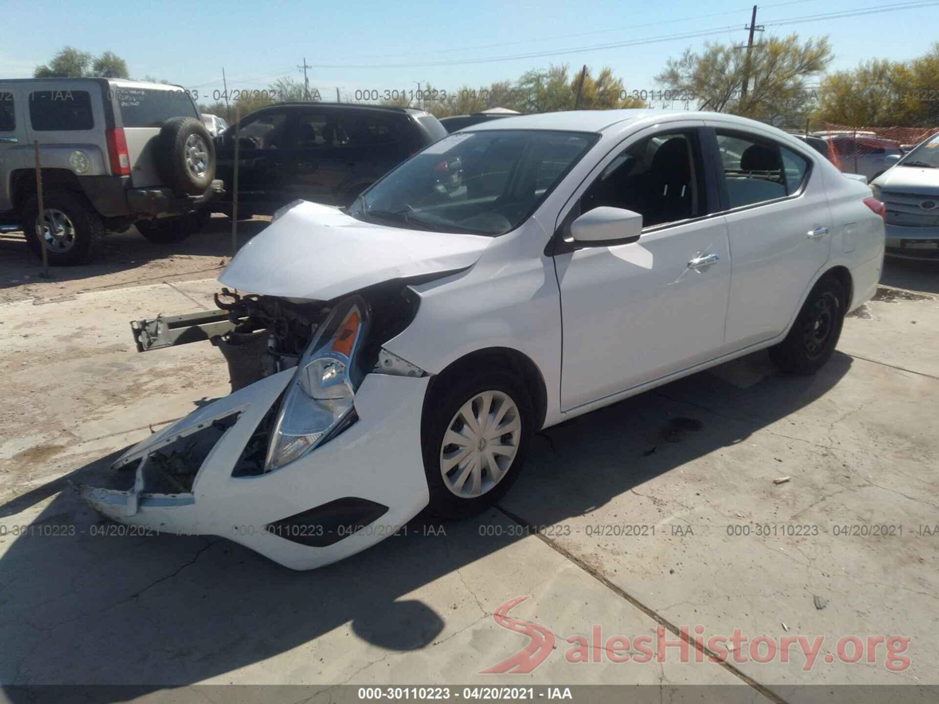 3N1CN7AP6GL872704 2016 NISSAN VERSA