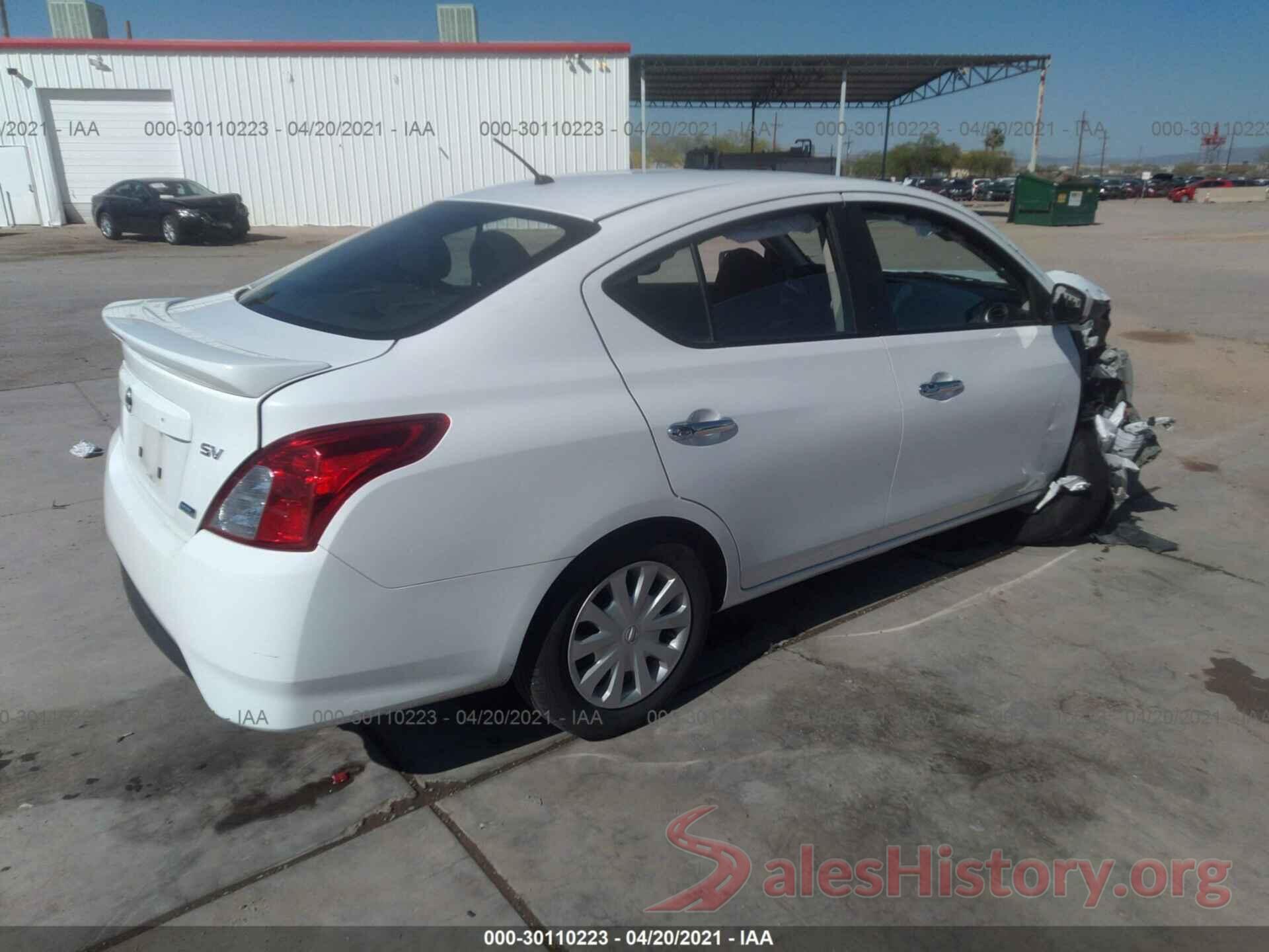 3N1CN7AP6GL872704 2016 NISSAN VERSA