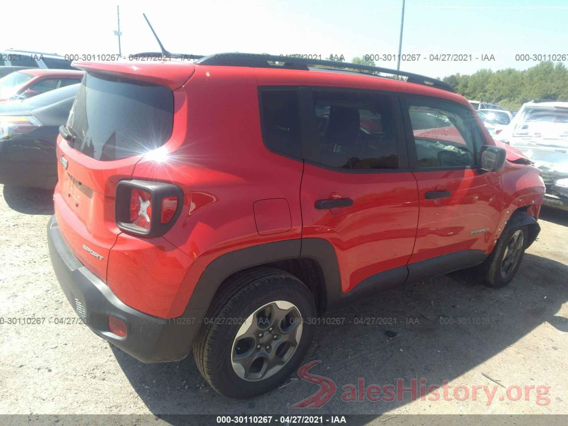 ZACCJBAB5HPF29326 2017 JEEP RENEGADE