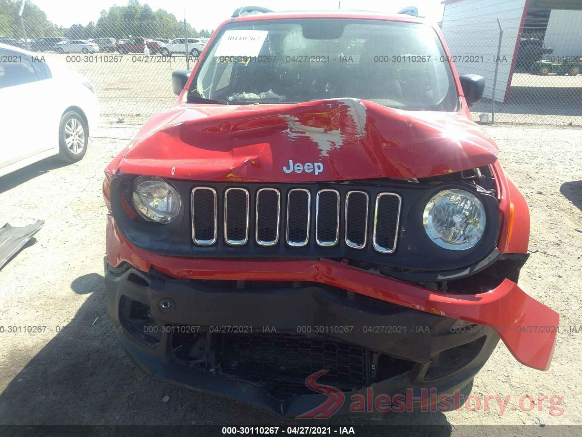 ZACCJBAB5HPF29326 2017 JEEP RENEGADE