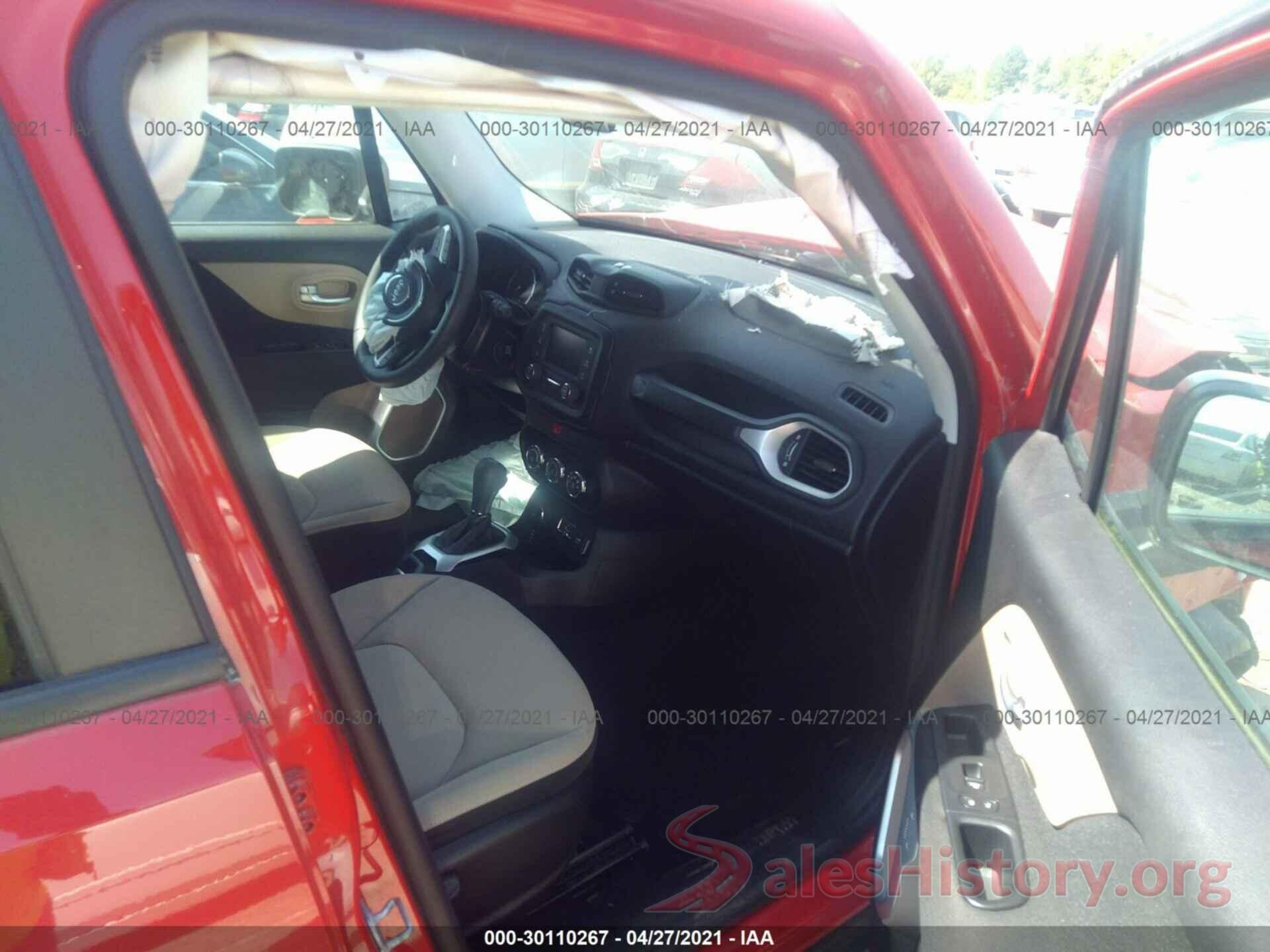 ZACCJBAB5HPF29326 2017 JEEP RENEGADE